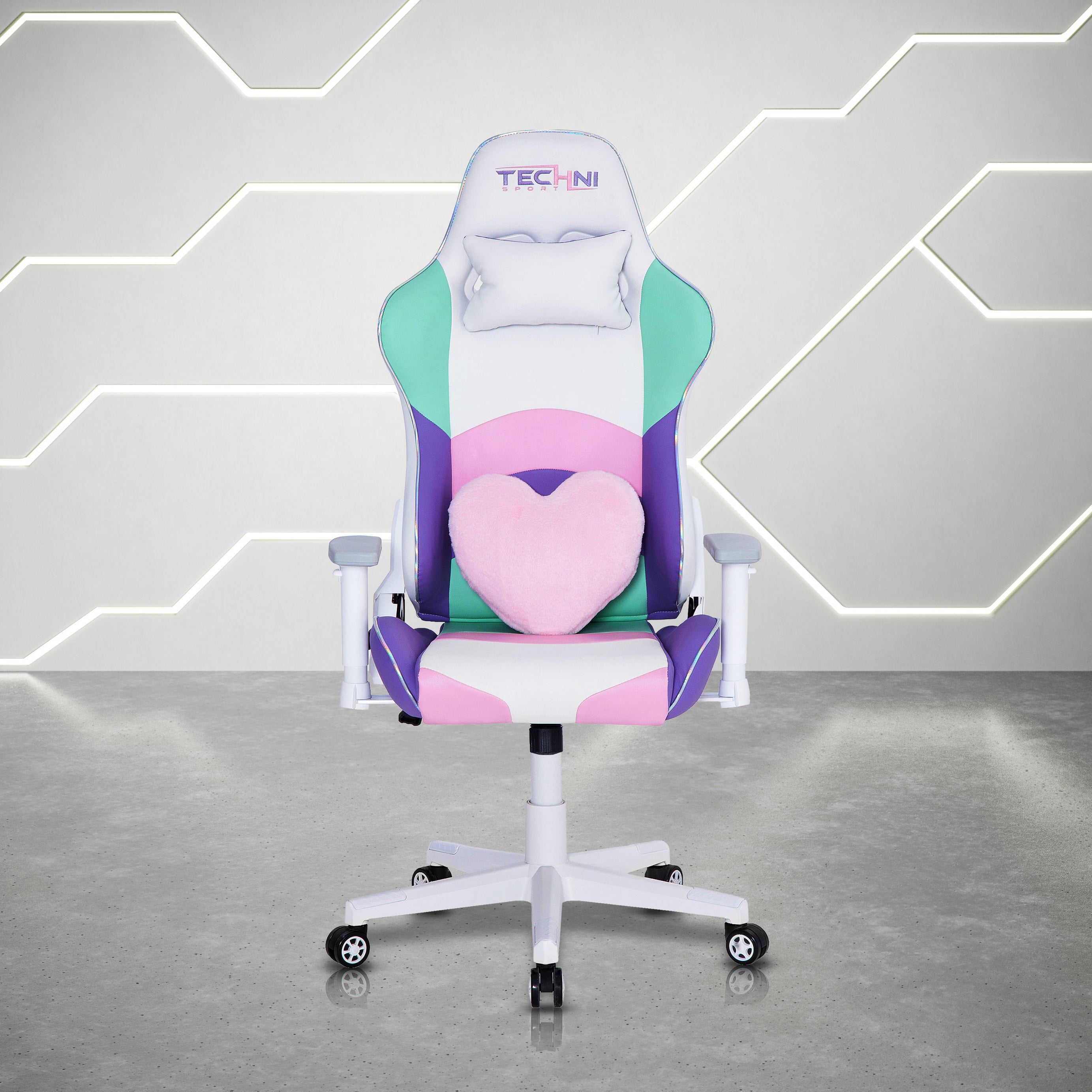 Techni Sport TS-42 Office-PC Gaming Chair, Kawaii--1