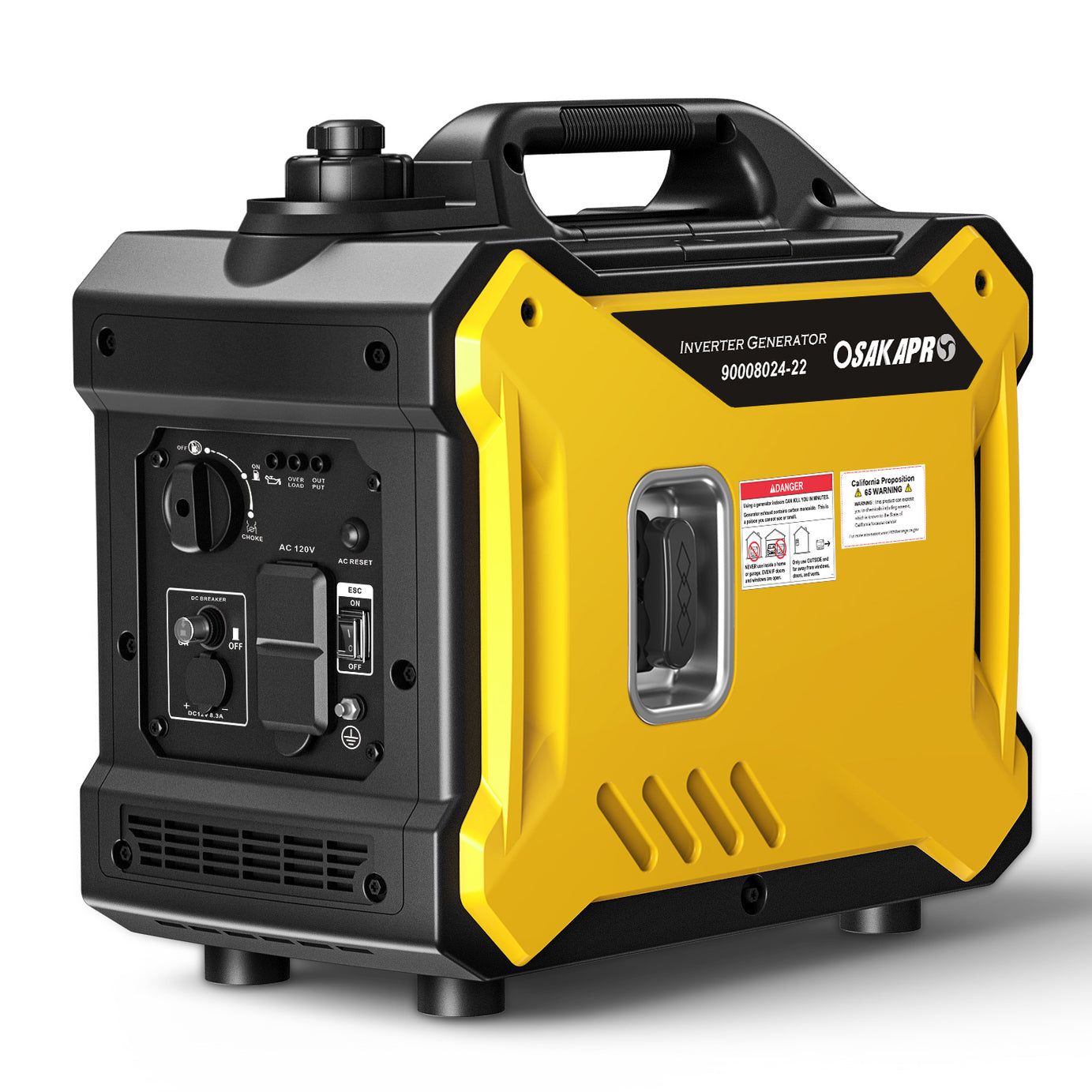 Super quiet Inverter Generator 2000w portable generator, ultra light EPA compliant--1