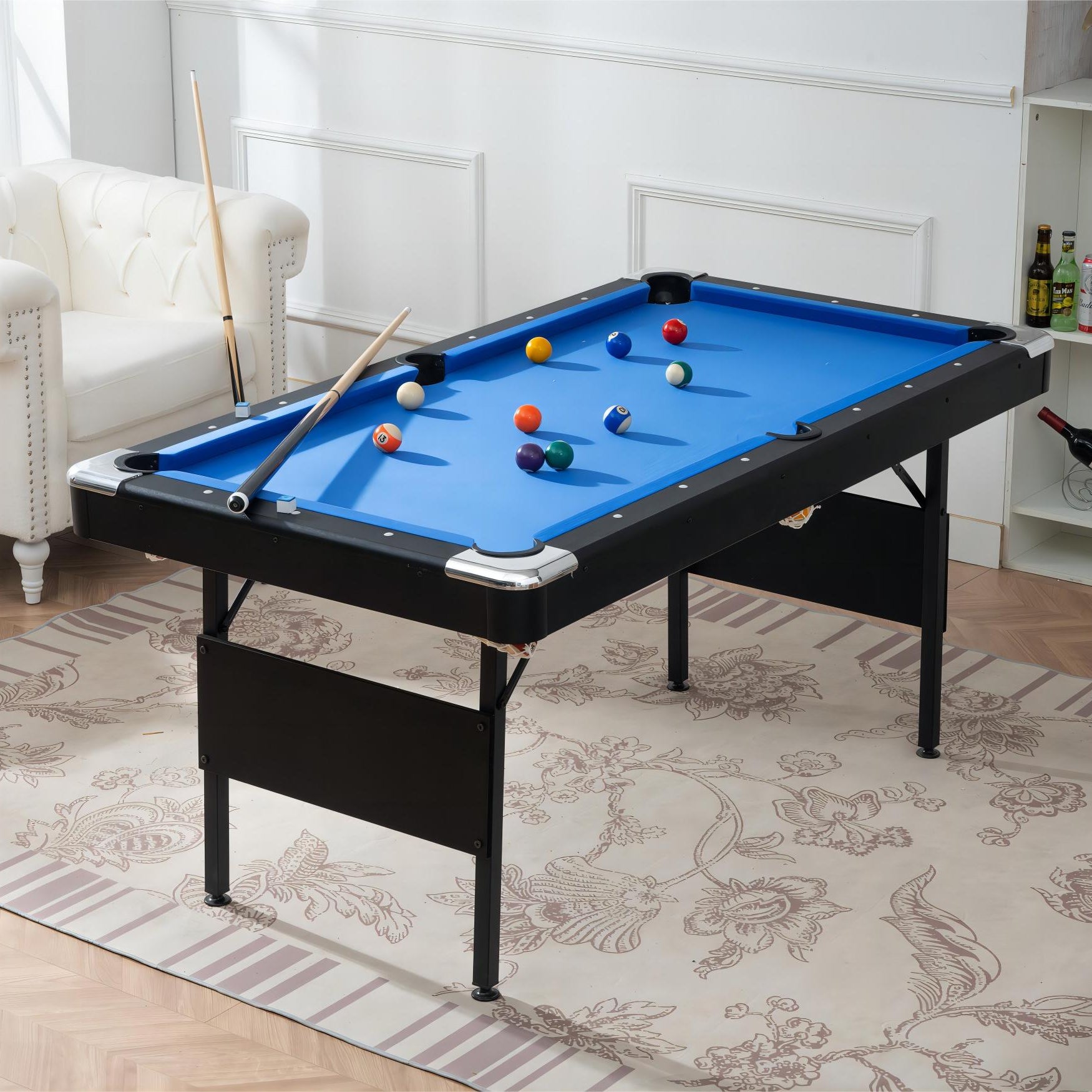 pool table,billirad table,game table,Children's game table,table games,family movement--1