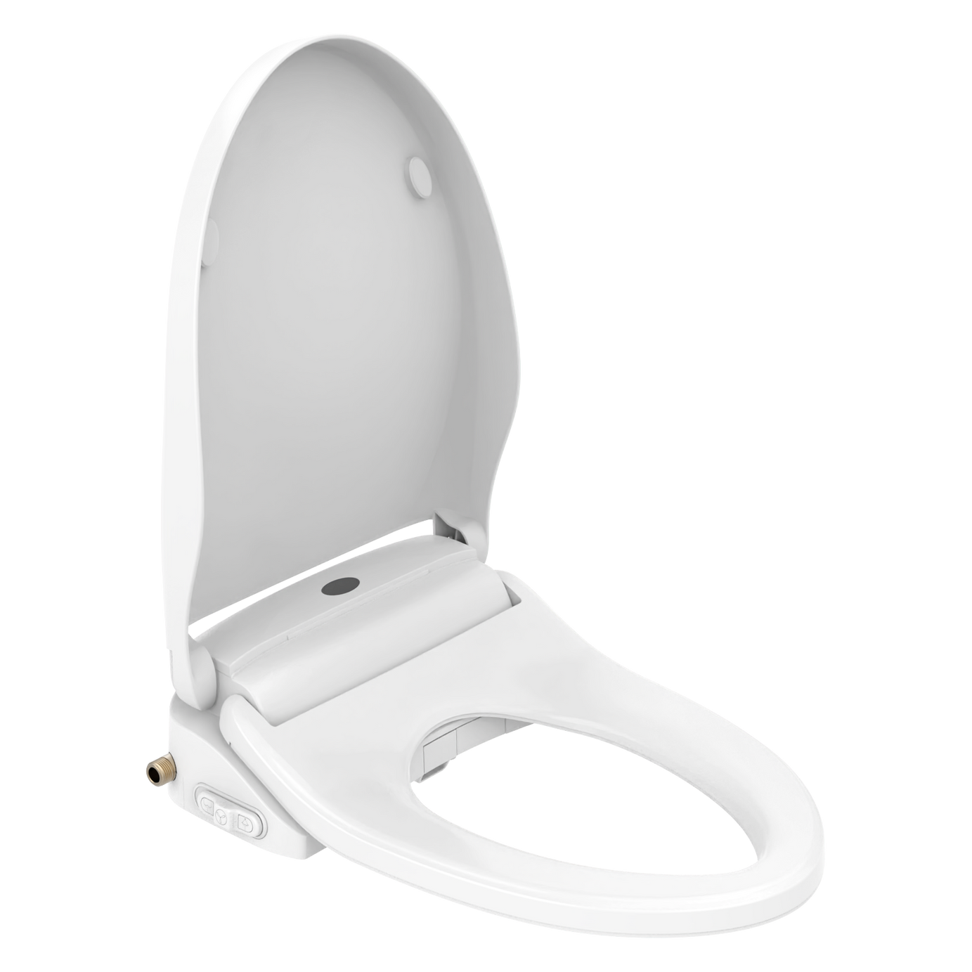 Elongated  Smart Toilet Seat  with Warm Air Dryer Warm Water and Night Light--1