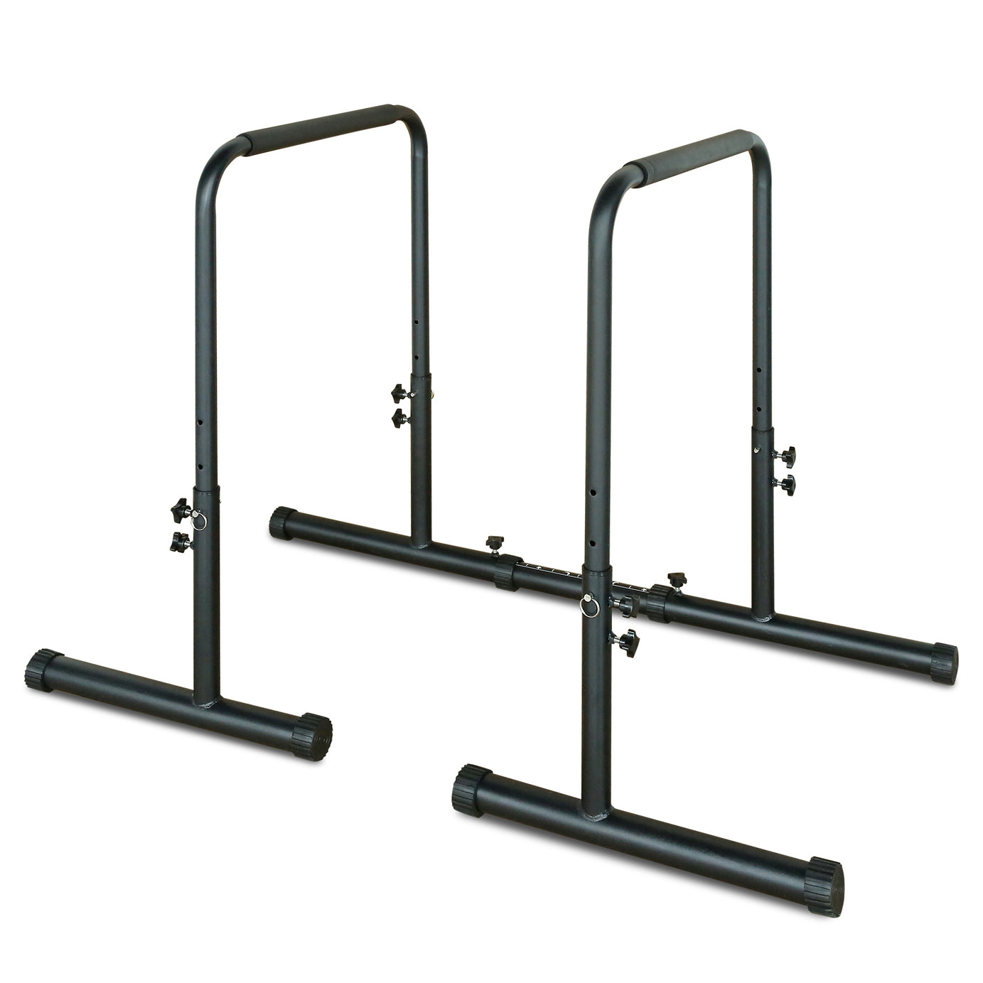 Power Tower Dip Station Pull Up Bar Stand Adjustable Height Heavy Duty Multi-Function Fitness Training Equipment--1