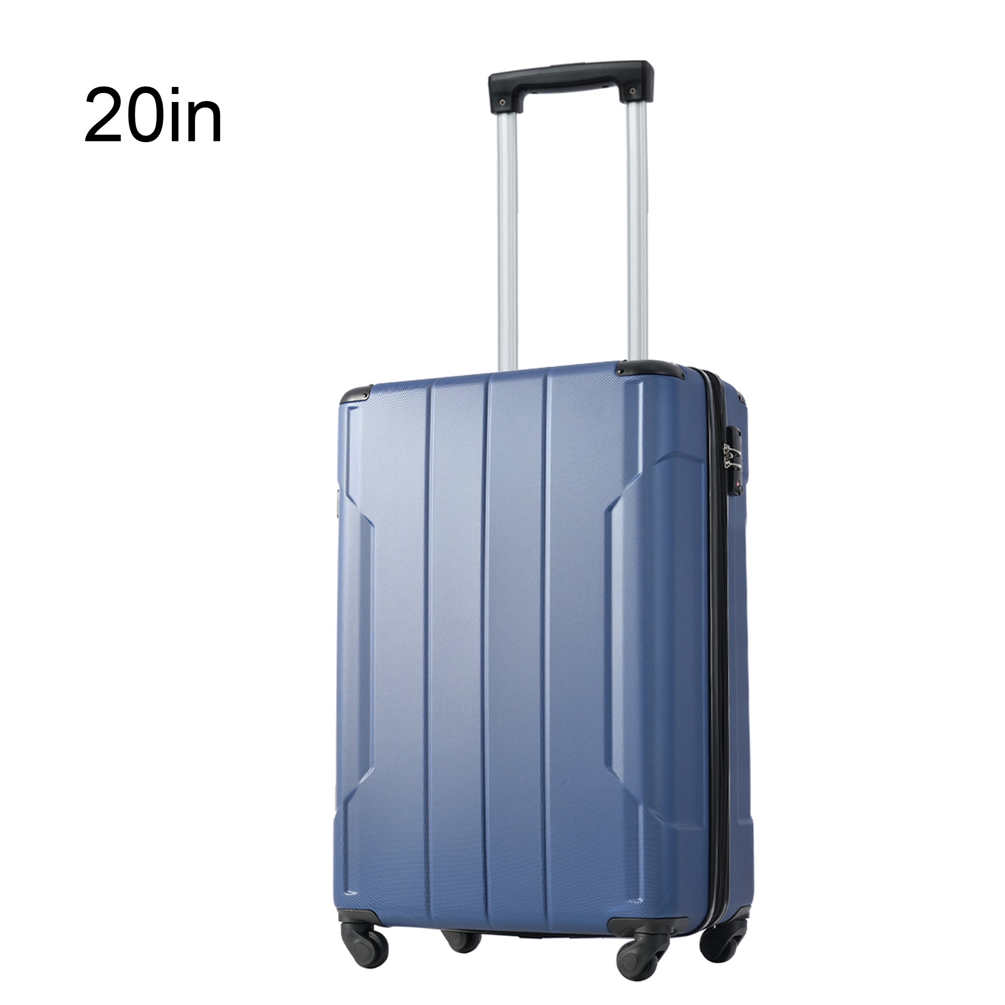 Hardshell Luggage Spinner Suitcase with TSA Lock Lightweight 20'' (Single Luggage)--1