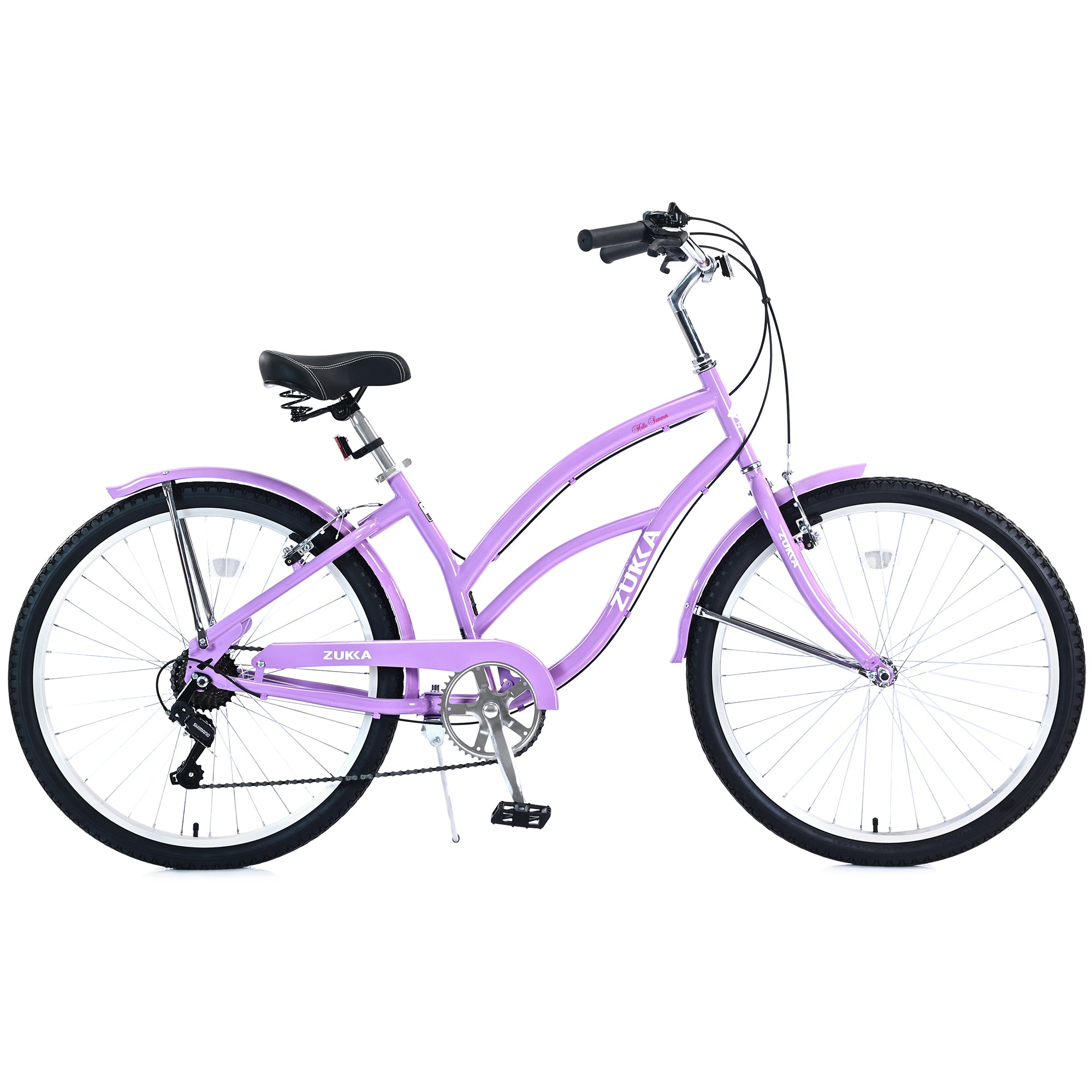 7 Speed Bicycles,  Multiple Colors 26"Inch  Beach Cruiser Bike--1