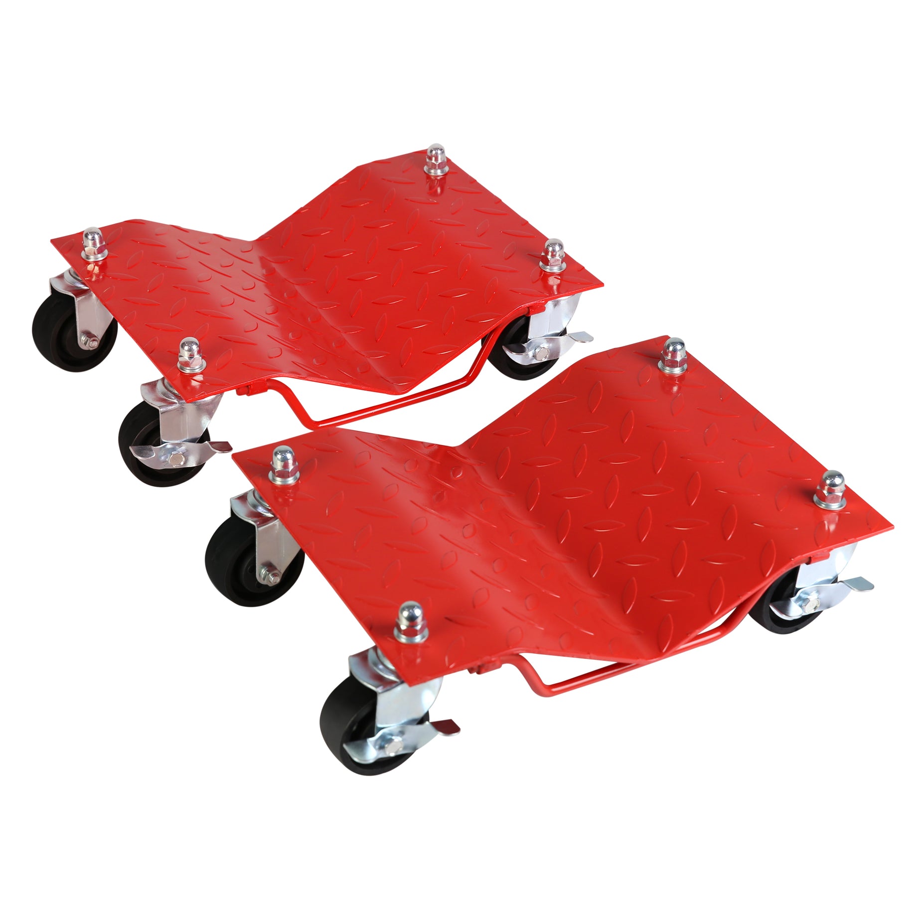 Dolly Wheel Tire Dolly 2 PCS Heavy Duty Skate Auto Repair Dolly 3000LB Vehicle Moving Dolly--1