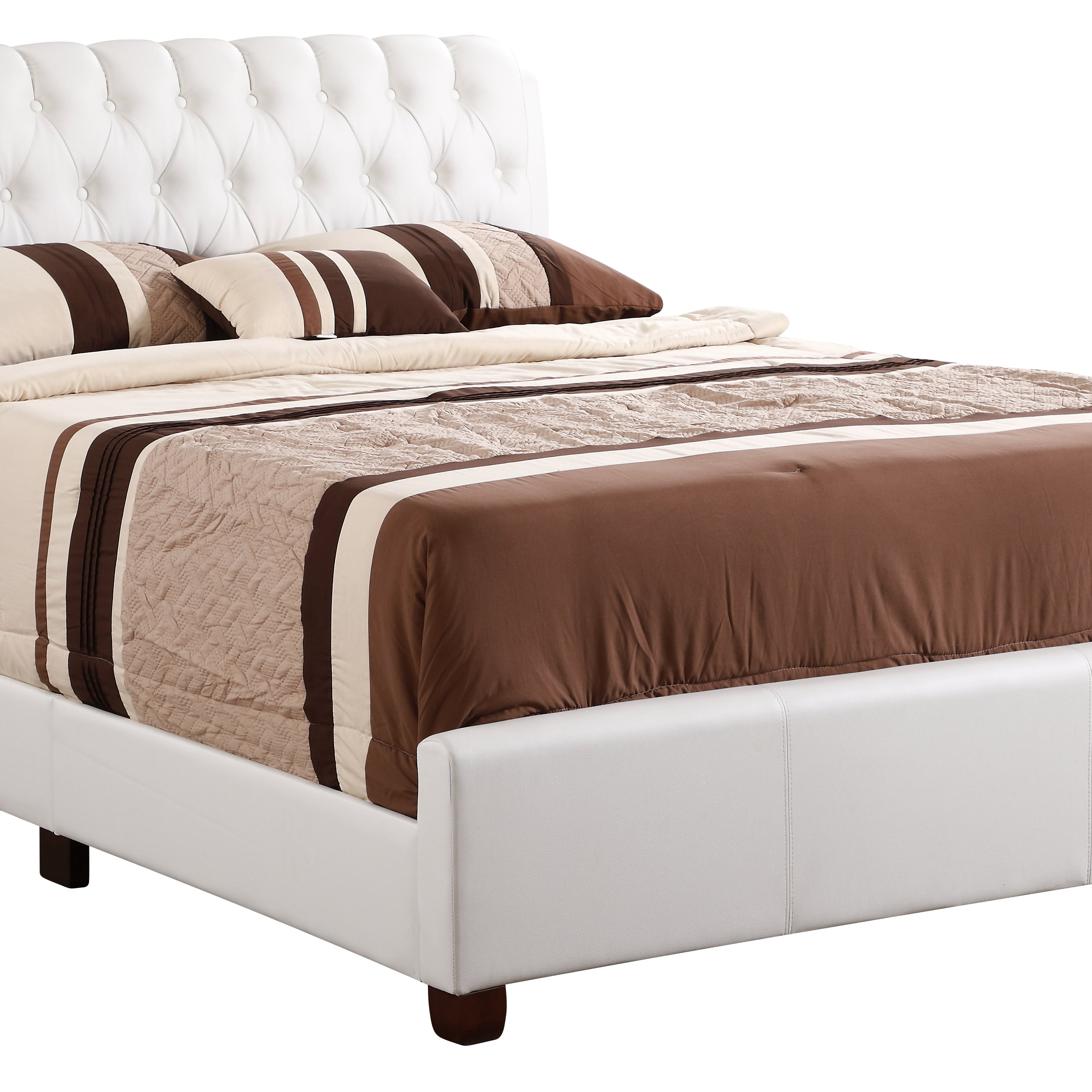 Glory Furniture Marilla G1570C-QB-UP Queen  Bed , WHITE--1