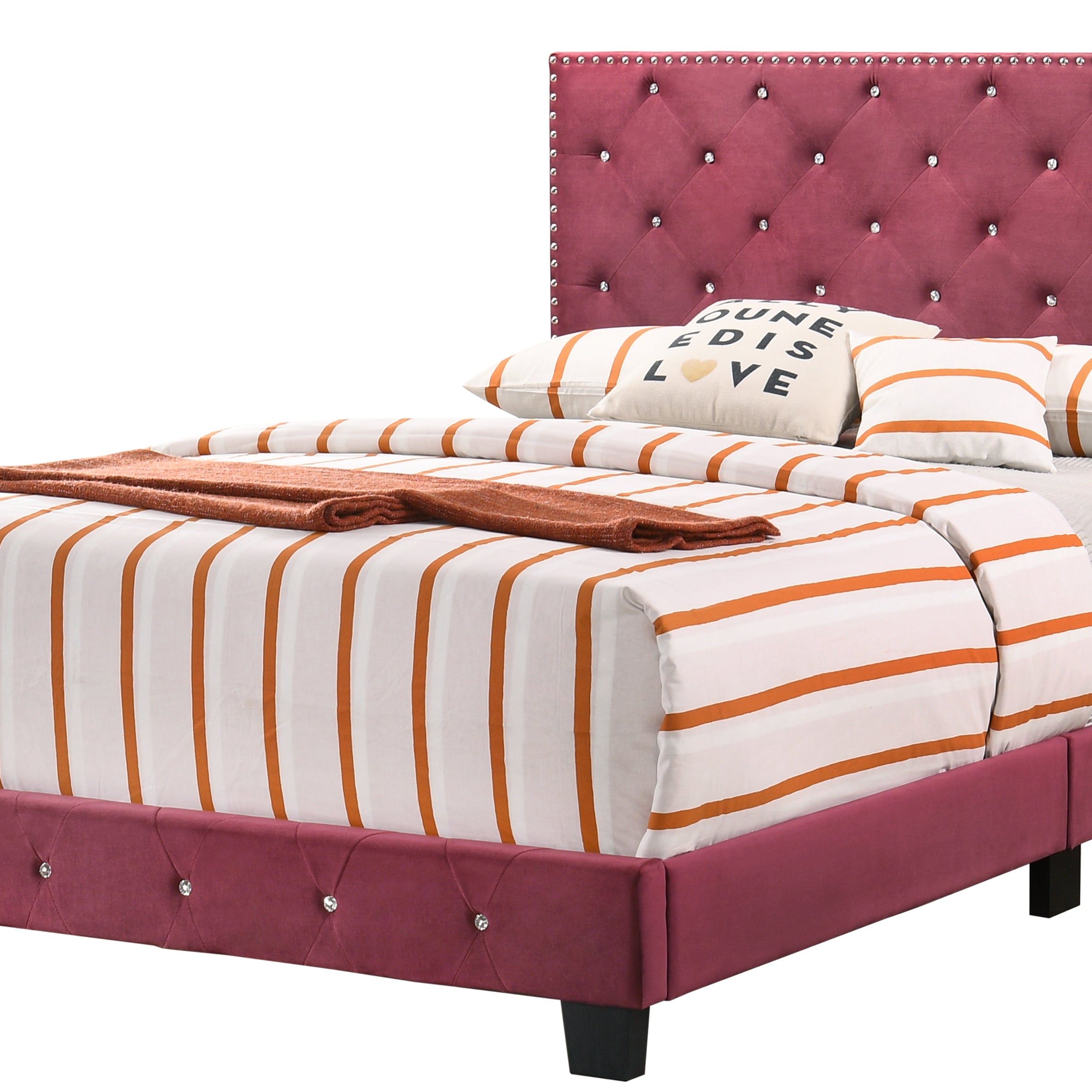 Glory Furniture Suffolk G1403-QB-UP Queen Bed , CHERRY--1