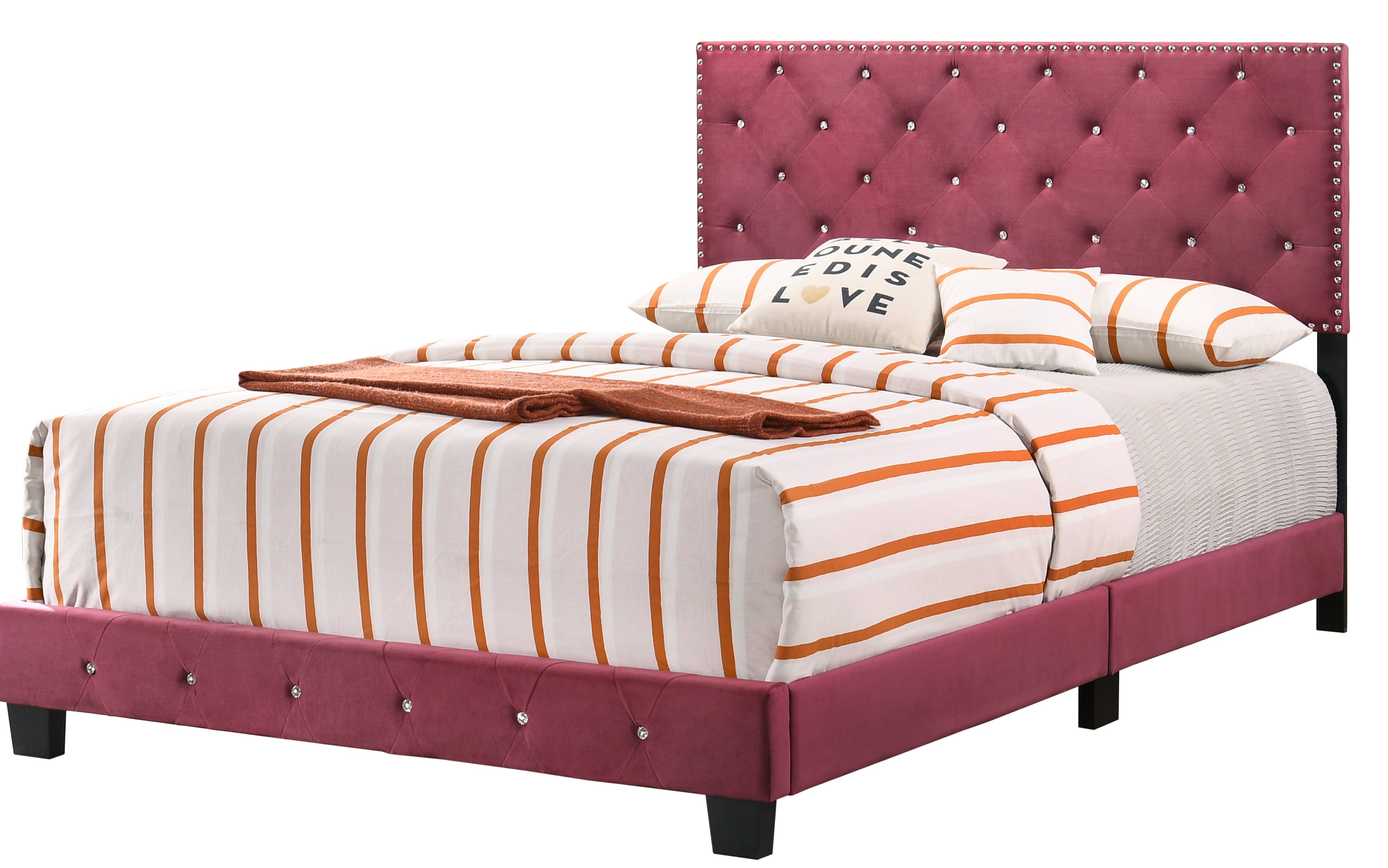 Glory Furniture Suffolk G1403-FB-UP Full Bed , CHERRY--1