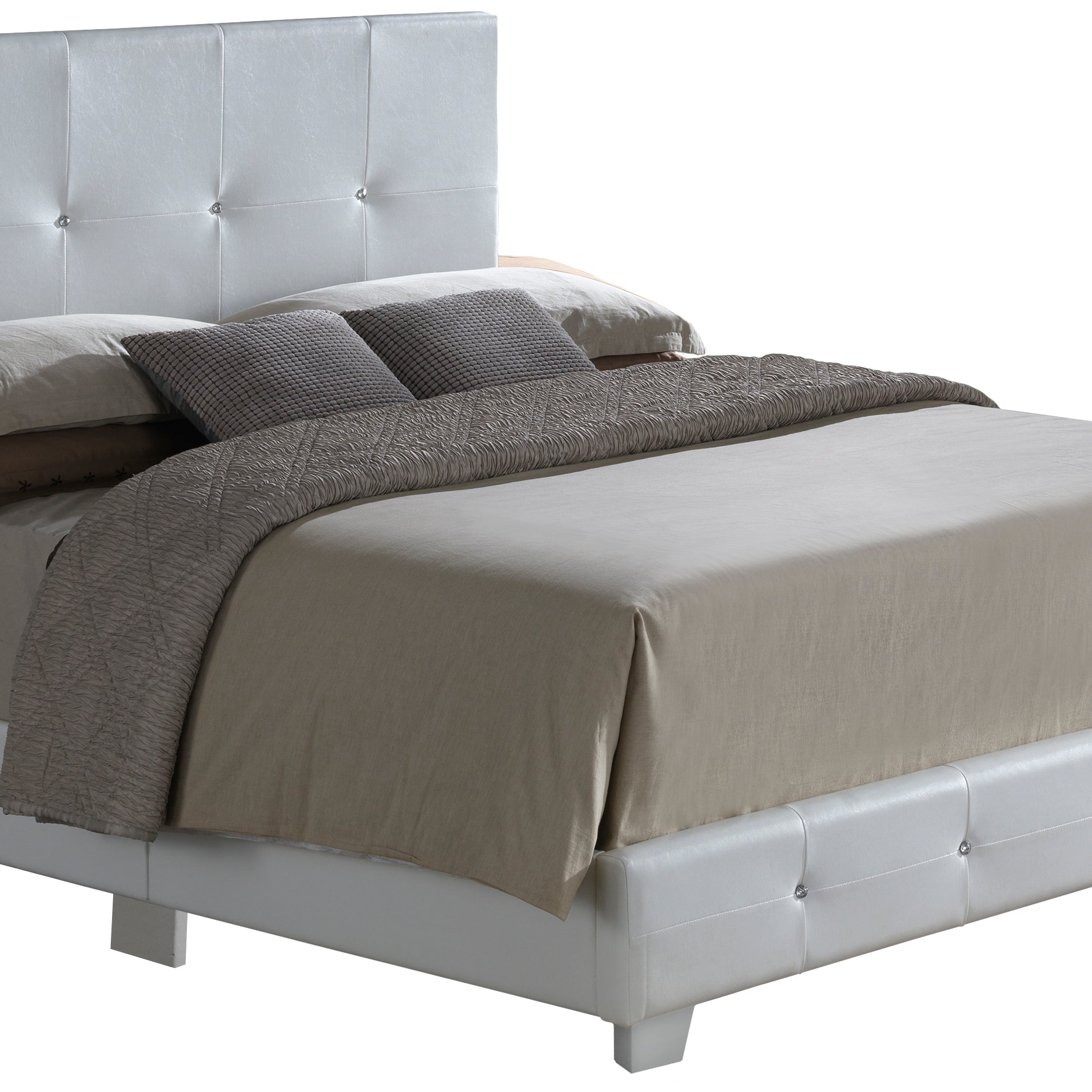 Glory Furniture Nicole G2577-FB-UP Full Bed , WHITE--1