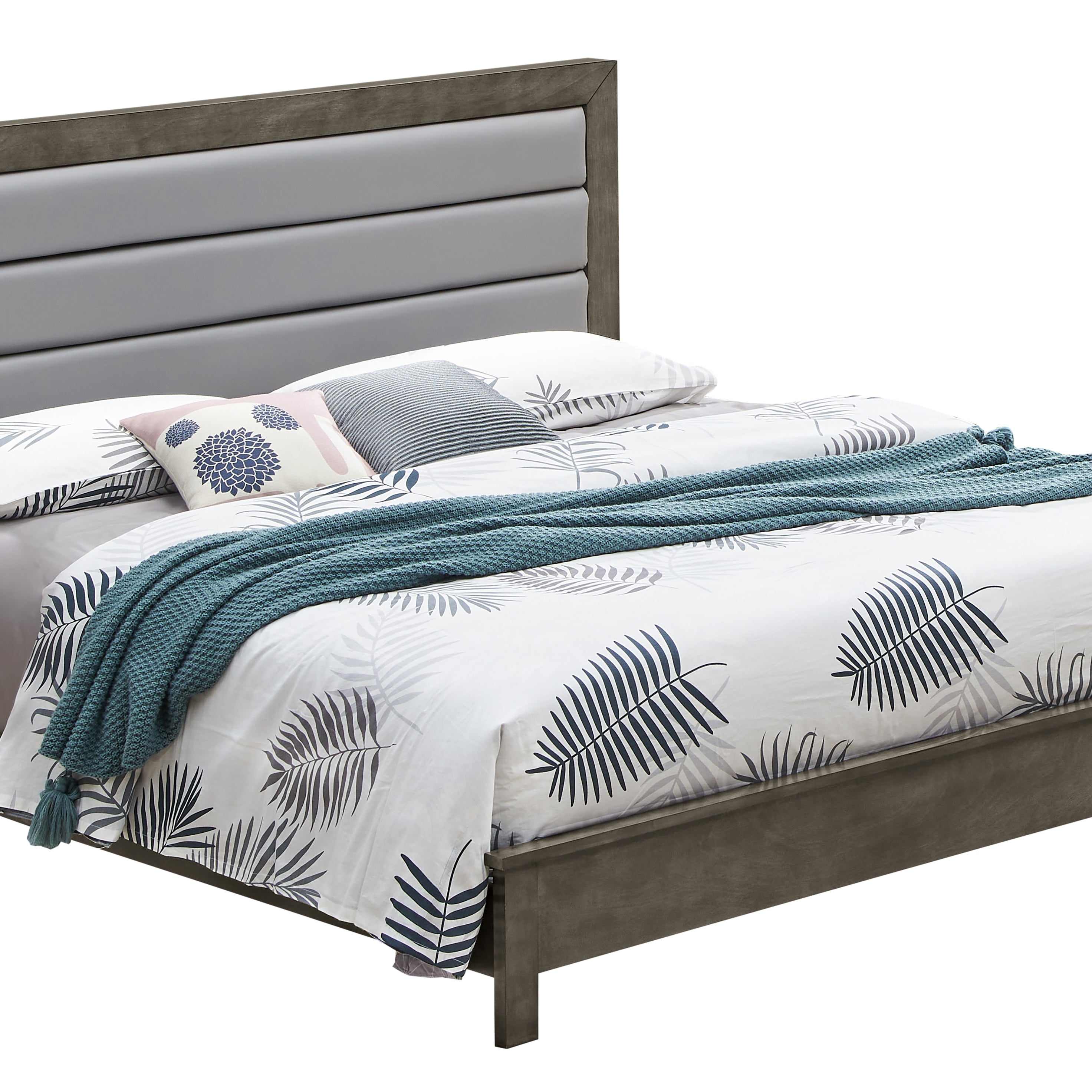 Glory Furniture Burlington G2405A-KB King  Bed , Gray--1