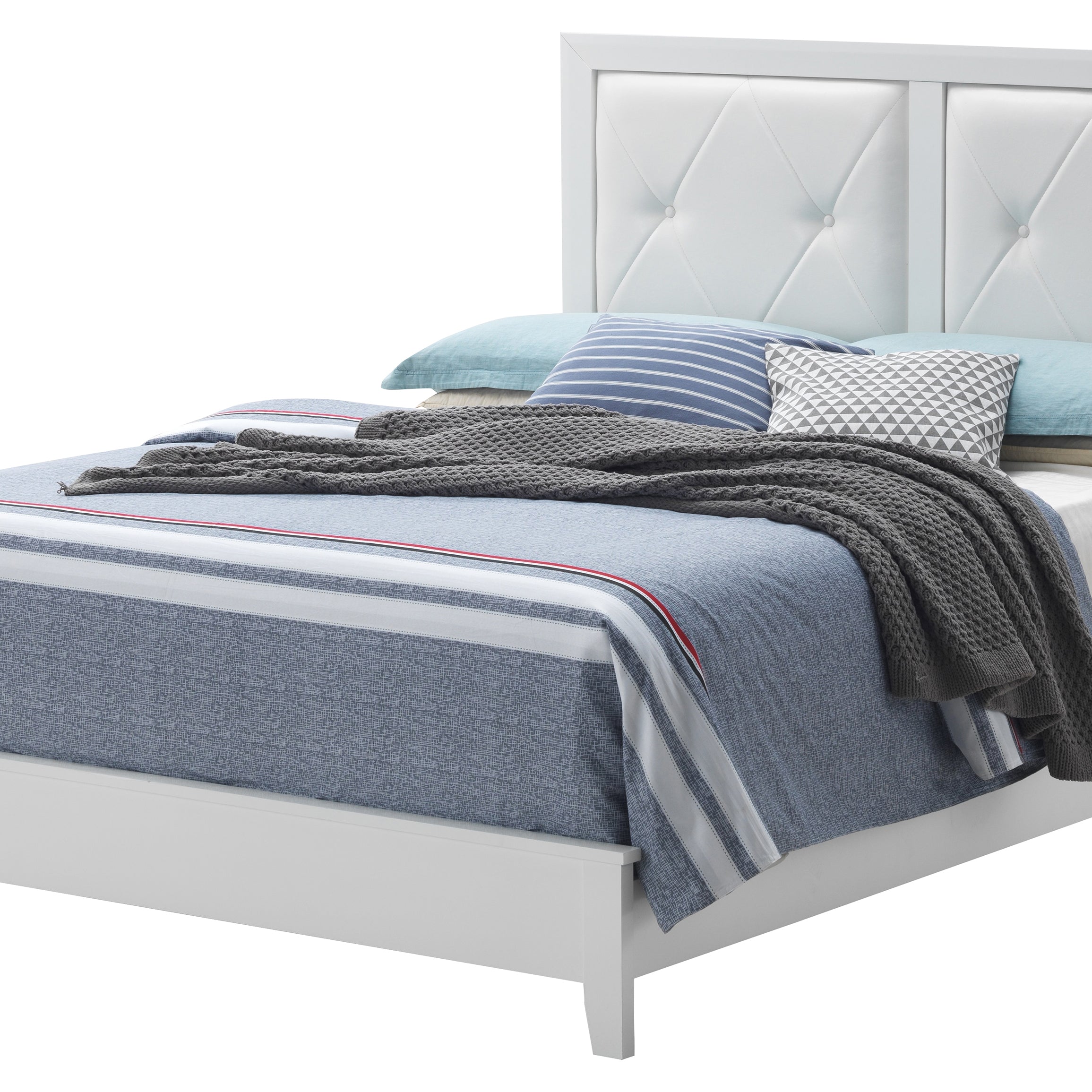 Glory Furniture Primo G1339A-FB Full Bed , White--1