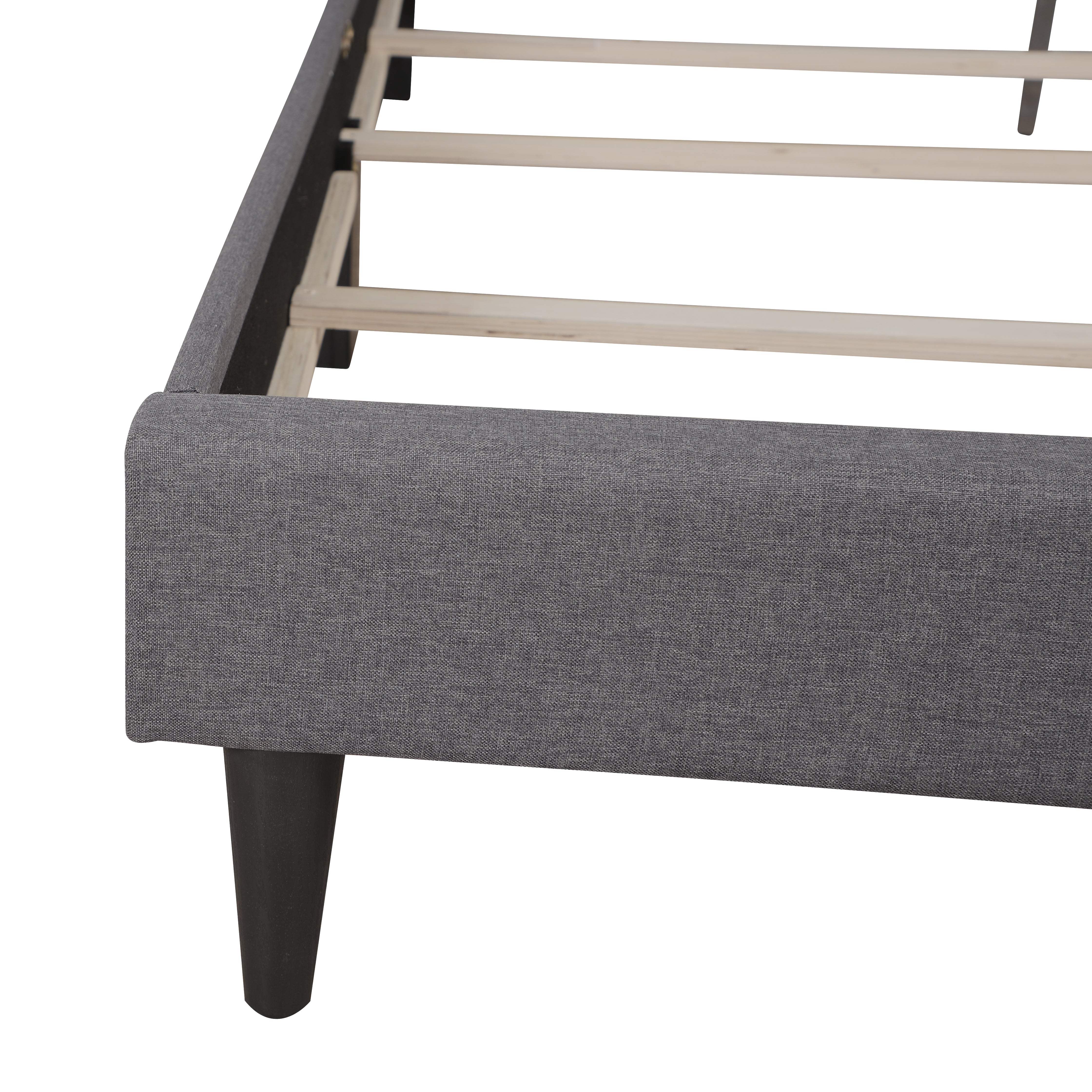 Glory Furniture Deb G1104-QB-UP Queen Bed - All In One Box , GRAY--2