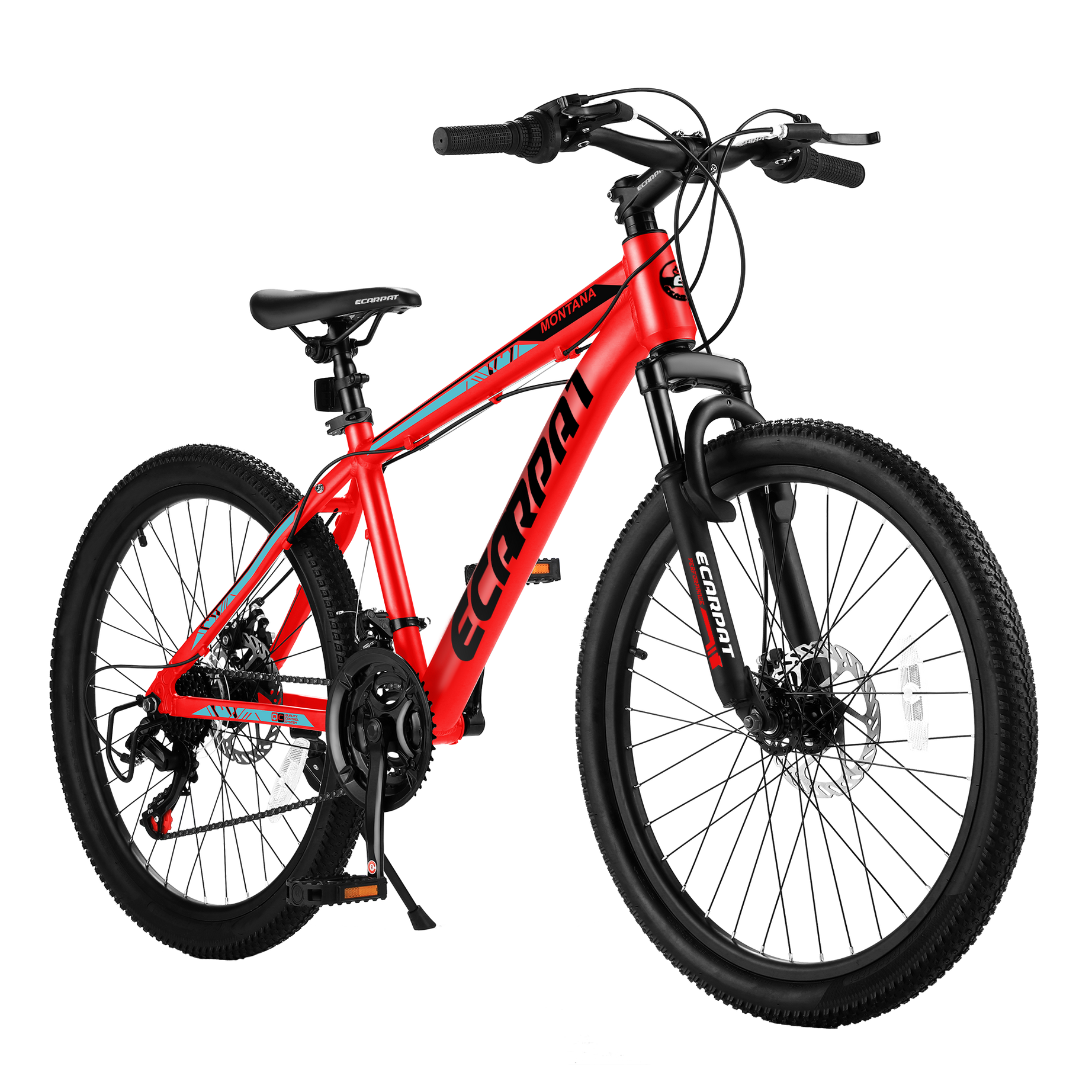 A24299 24 inch Mountain Bike Bicycle for Adults Aluminium Frame Bike Shimano 21-Speed with Disc Brake--1