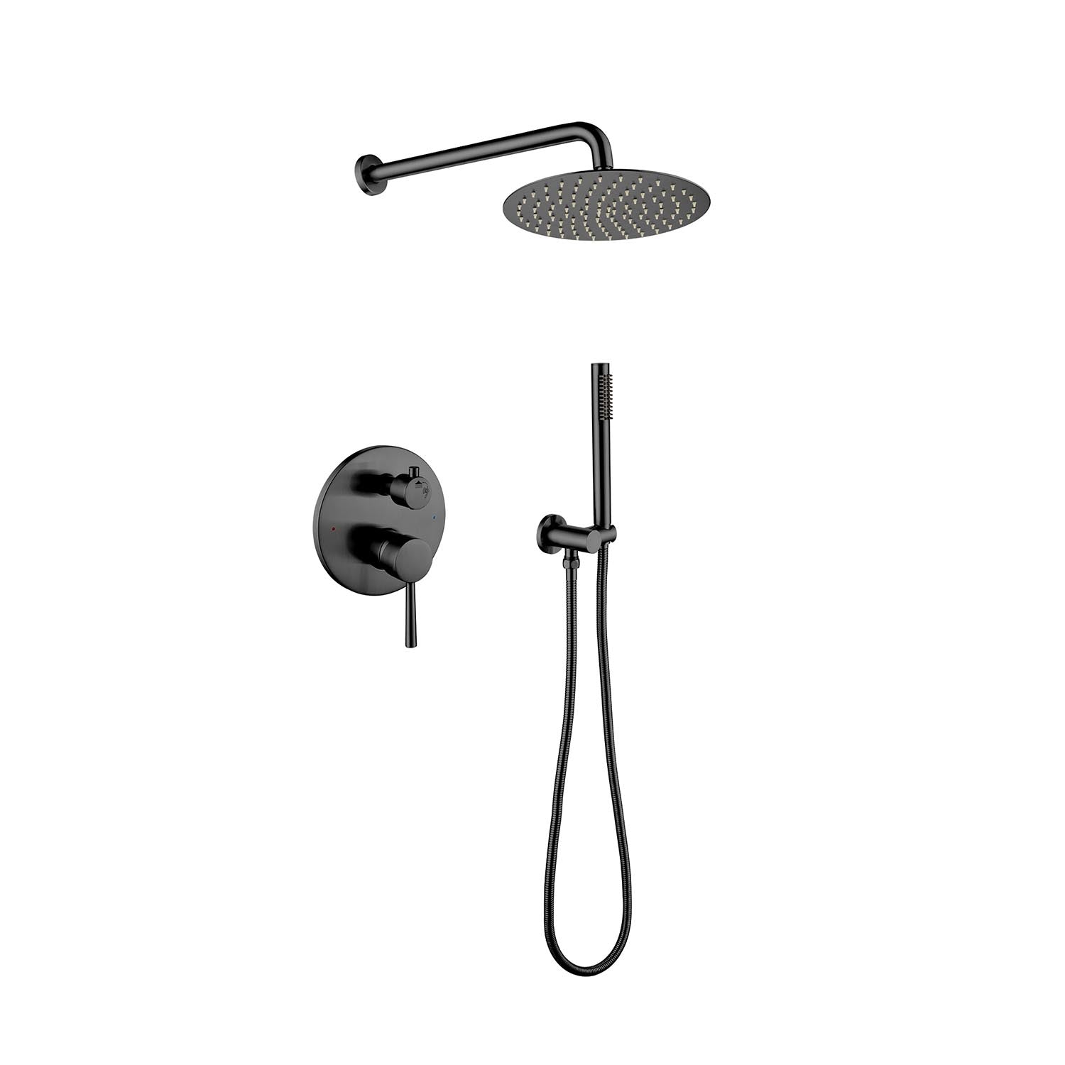 Rain Shower Head Systems Wall Mounted Shower--1