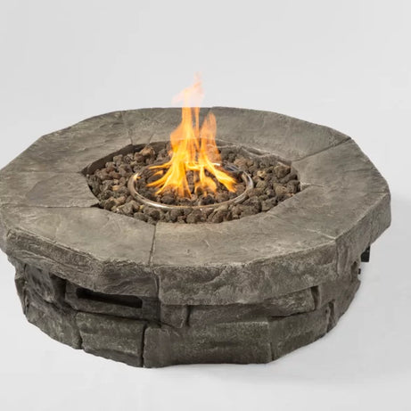 12" H x 39" W Outdoor Fire Pit Table CM-1020--1