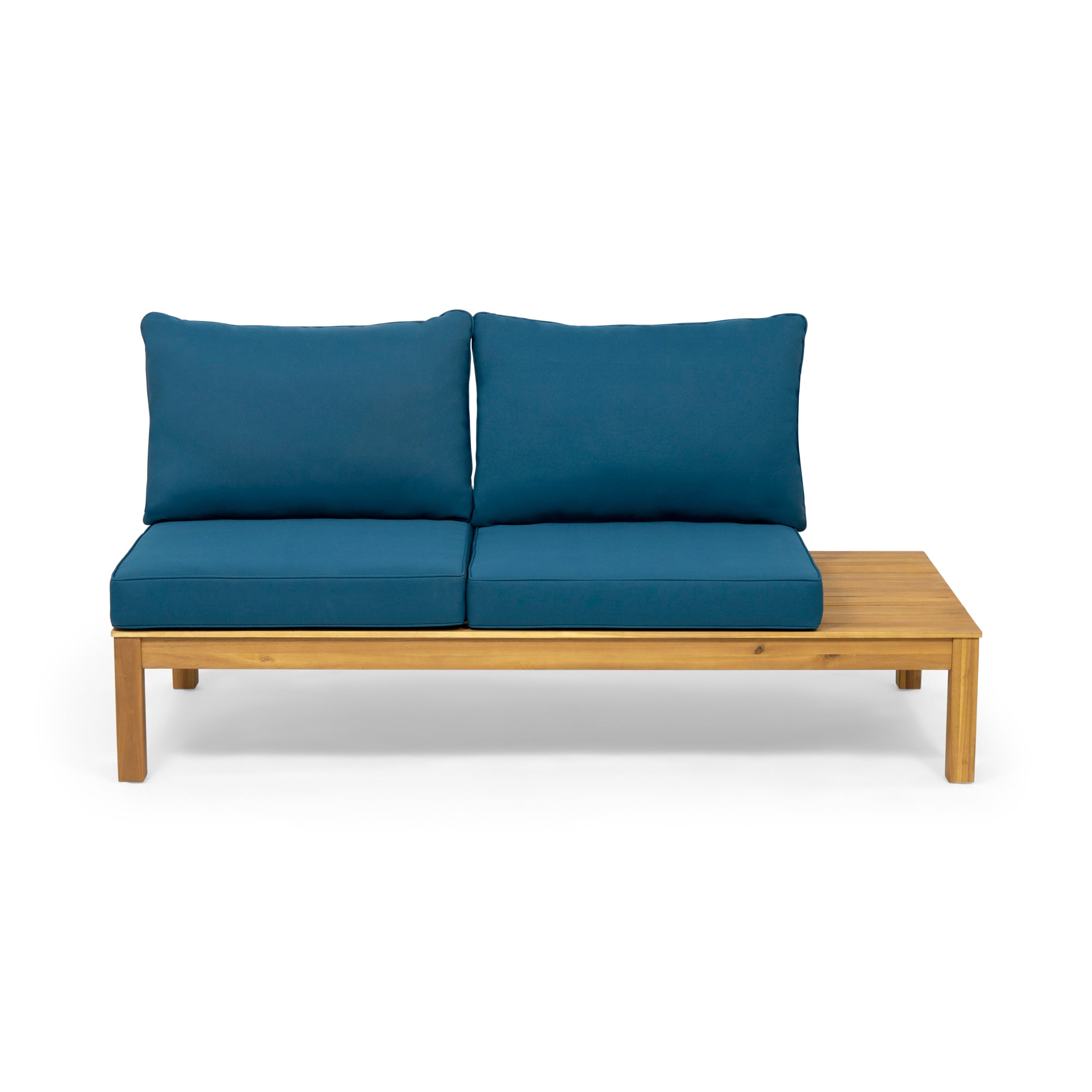 ARLINGTON 2 SEATER SOFA - RIGHT SIDE, TEAL--1