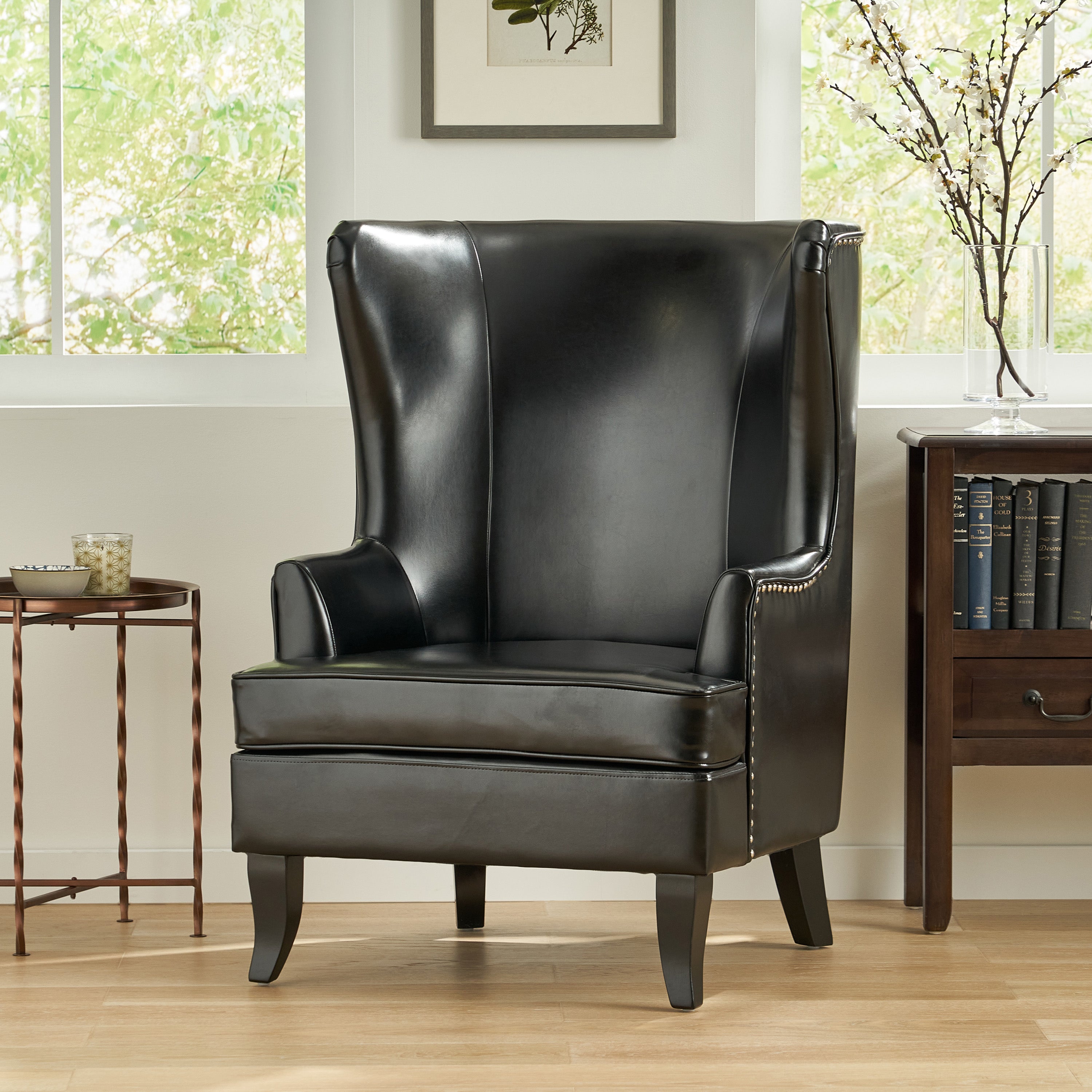 CANTERBURY HI-BACK WING CHAIR--1