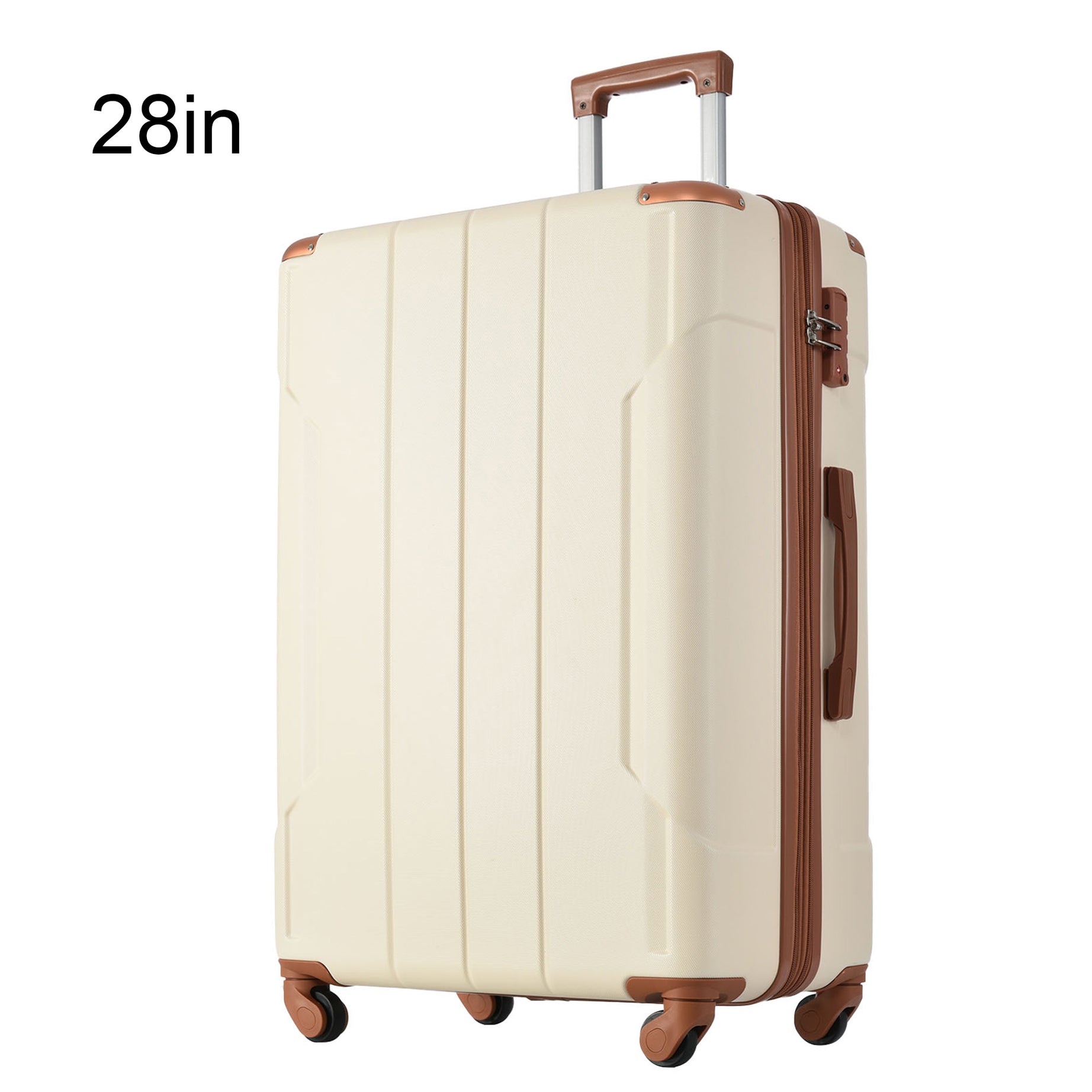 Hardshell Luggage Spinner Suitcase with TSA Lock Lightweight Expandable 28'' (Single Luggage)--1