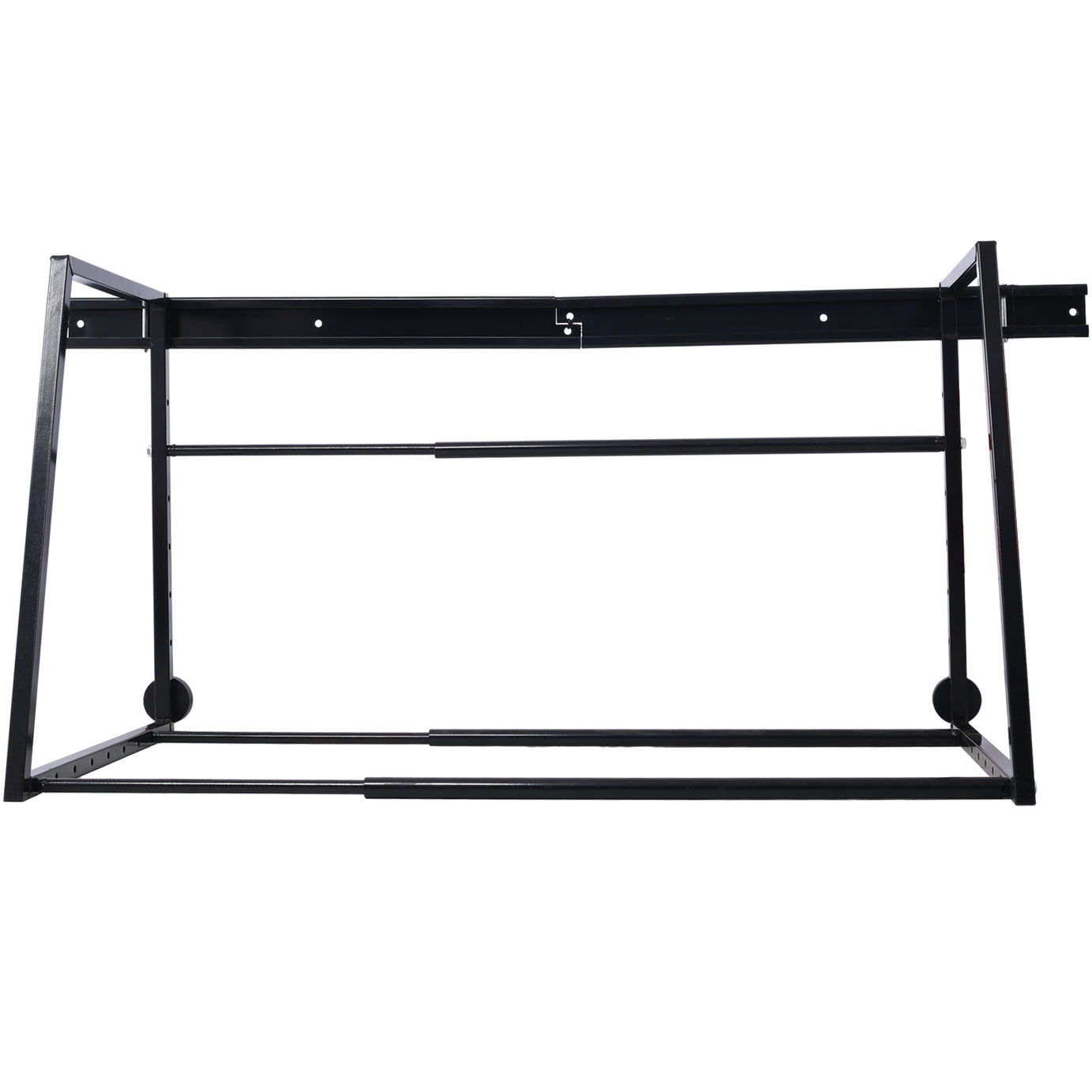 Heavy Duty Adjustable Garage Wall Multi-Tire Rack Storage, Black--1