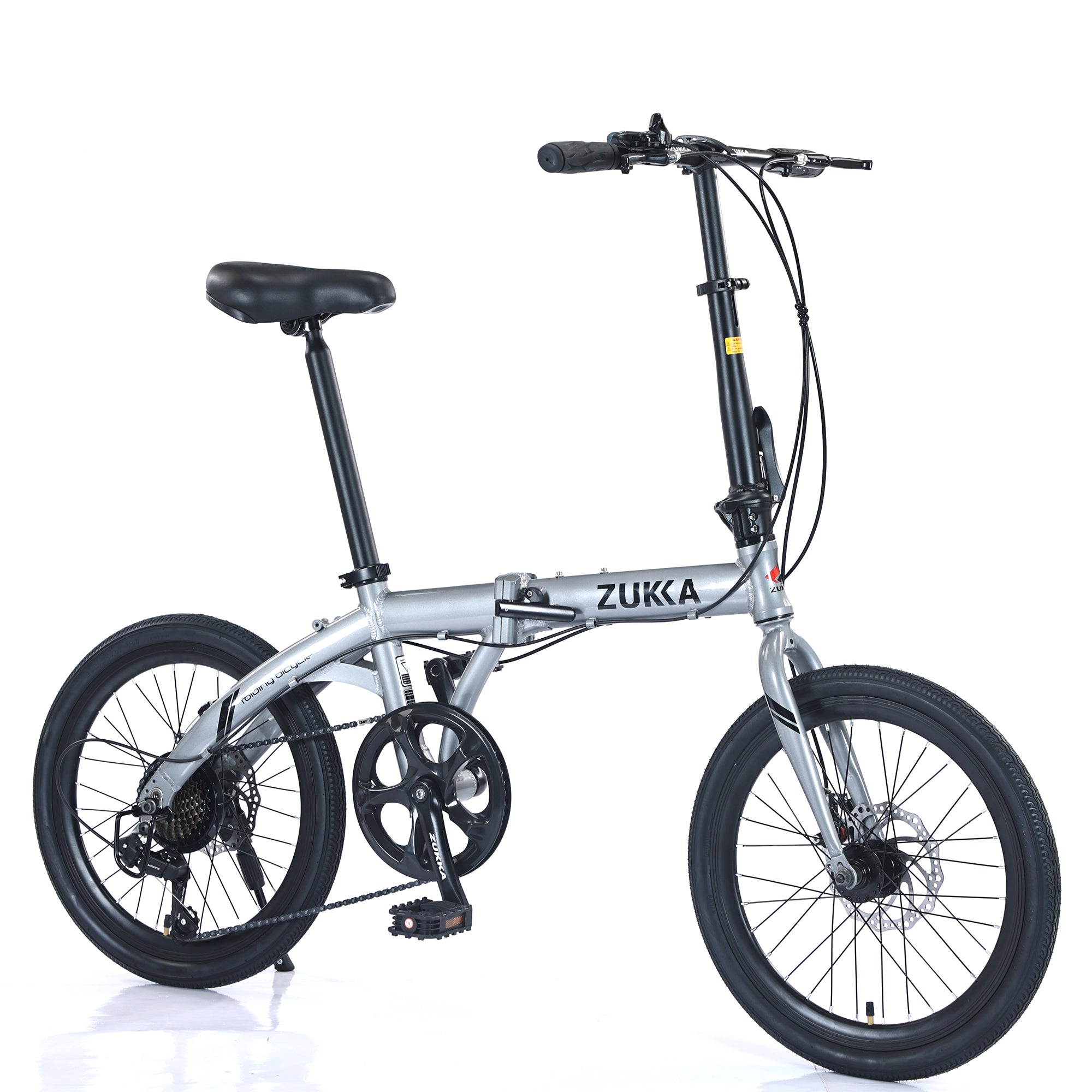 20" Folding City Bike Aluminum Frame  7 Speed  Folding Bike--1