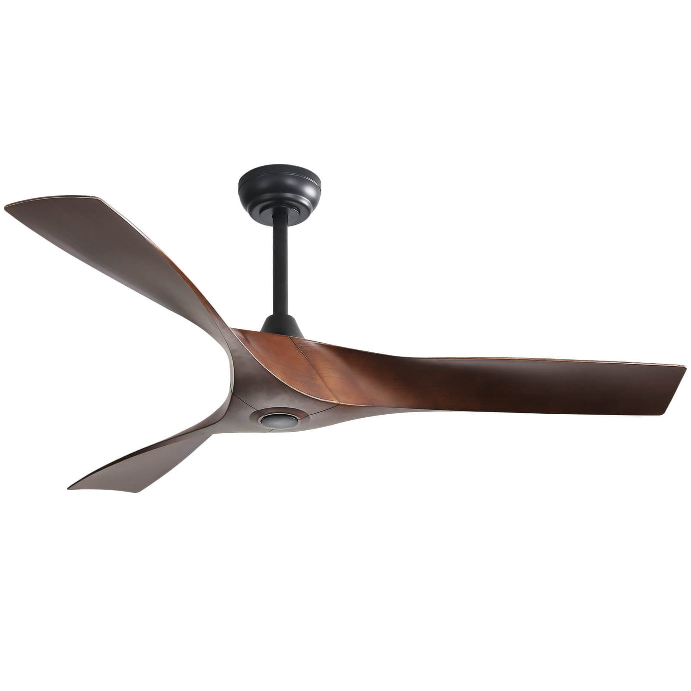 52 Inch Modern Ceiling Fan With 3 ABS Blades Remote Control Reversible DC Motor Without Light For Living Room--1