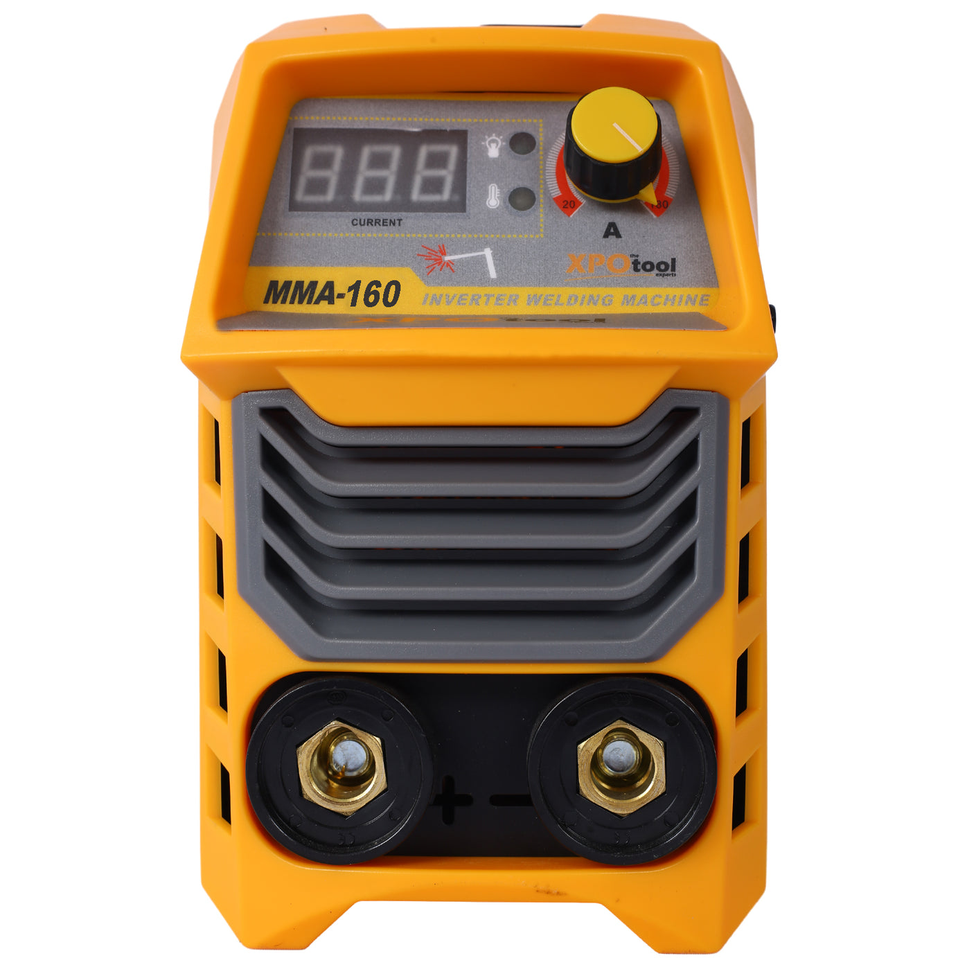 110/220V MMA Welder, 160A Stick ARC Welding Machine IGBT Inverter Digital Display LCD Hot Start Welder with Electrode Holder, Work Clamp, Input Power Adapter Cable Dual Voltage DC--1