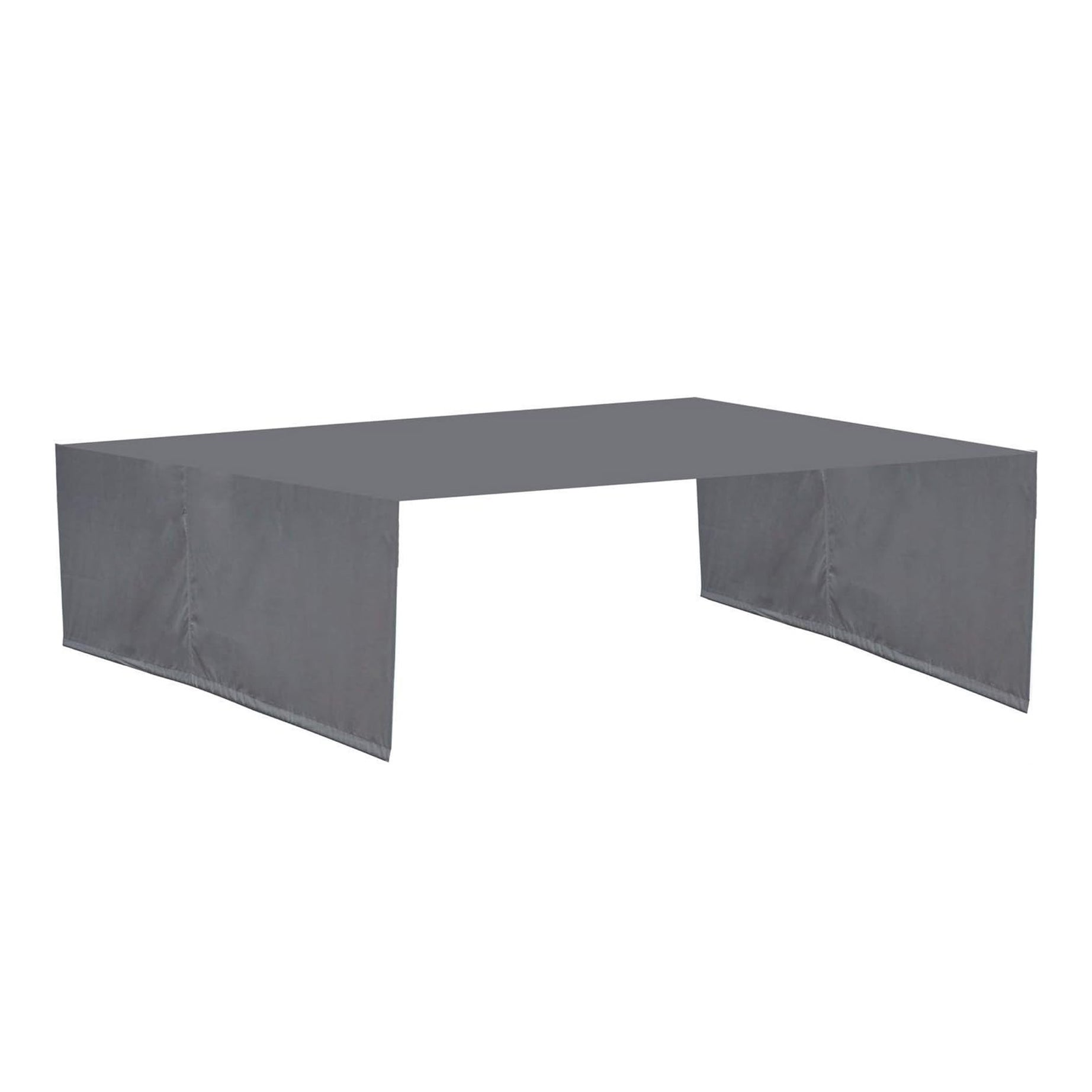 Universal Canopy Cover Replacement for 12x9 Ft Curved Outdoor Pergola Structure-grey--1