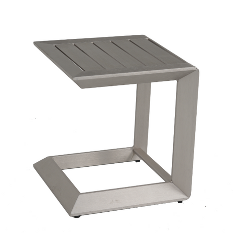 All aluminum outdoor coffee table--1