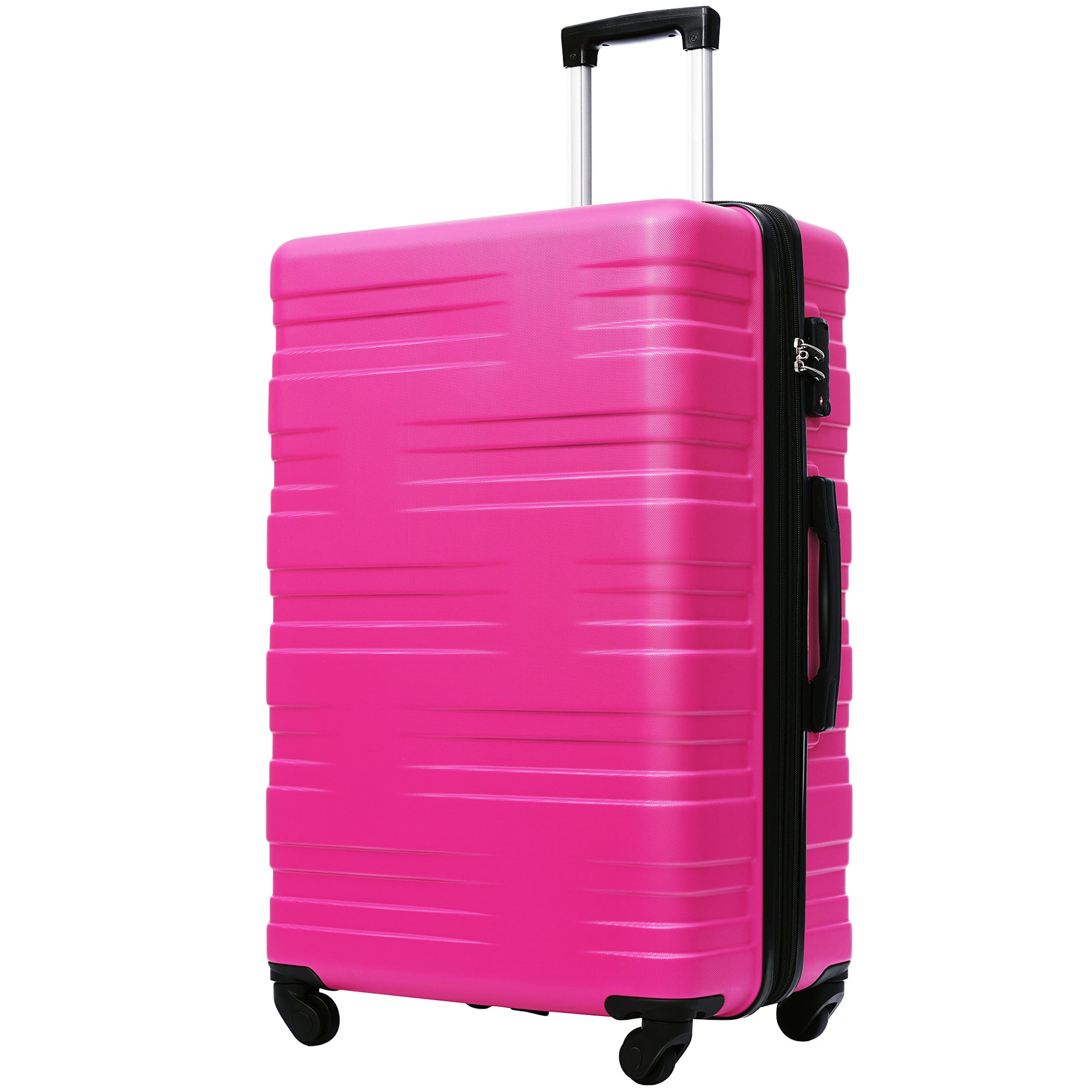 Luggage with TSA Lock Spinner Wheels Hardside Expandable Luggage Travel Suitcase Check In Luggage ABS 24"--1