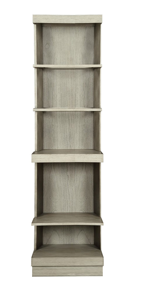 Bridgevine Home Celino Bookshelf Pier, Set of 2, No Assembly Required, Sandstone Finish--1