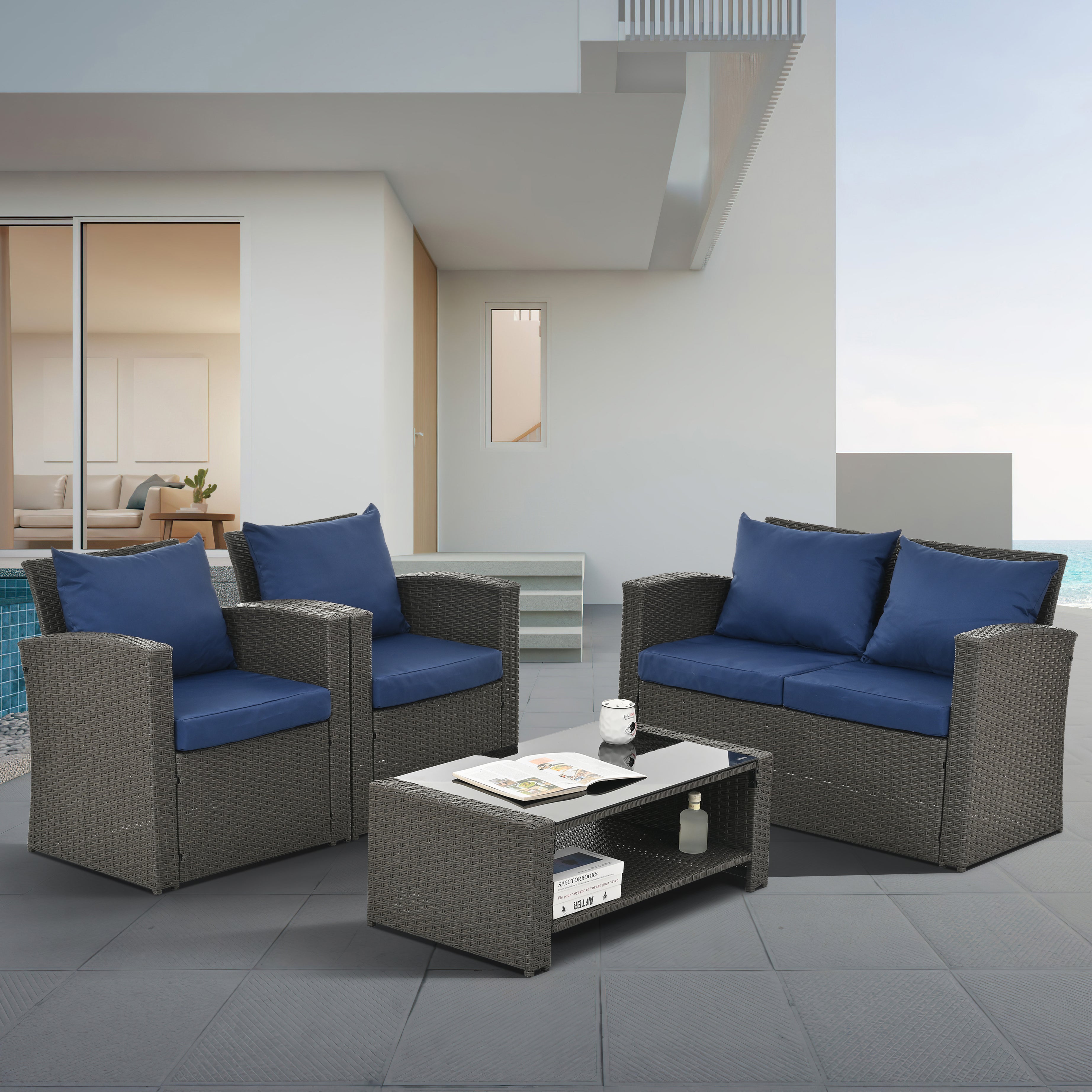 Patio Furniture Sets--1