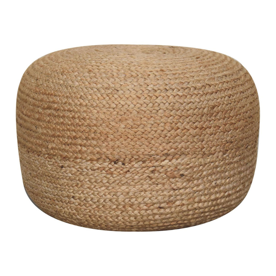 Artisan Furniture Natural Jute Pouffe--1