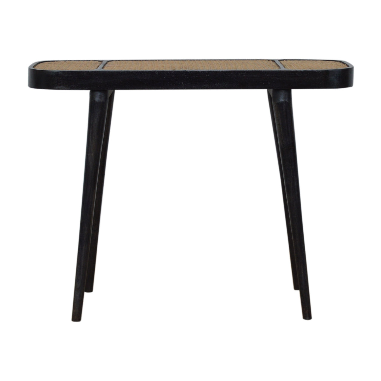 Larissa Carbon Black Console Table--1