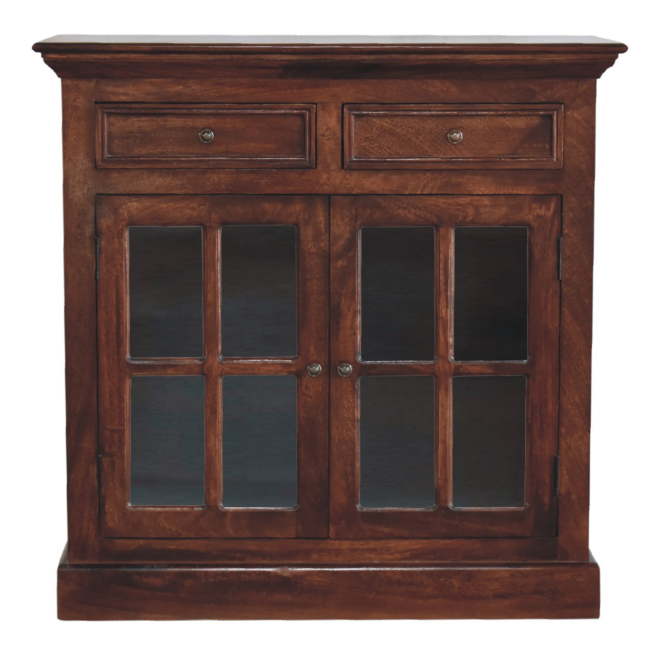 Cherry Glazed Cabinet--1