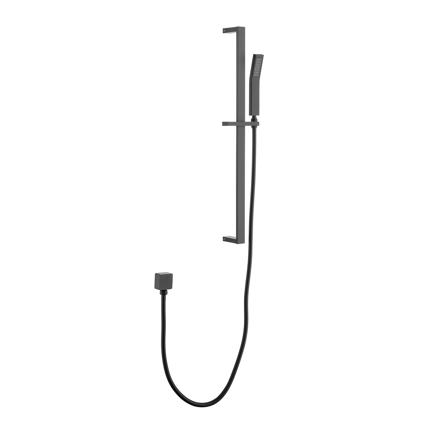 Handheld Shower with 28-Inch Slide Bar and 59-Inch Hose--1