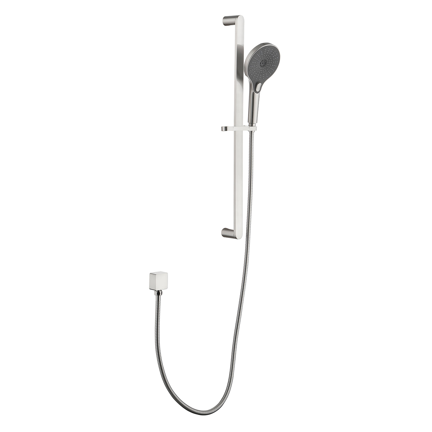 Handheld Shower with 28-Inch Slide Bar and 59-Inch Hose--1