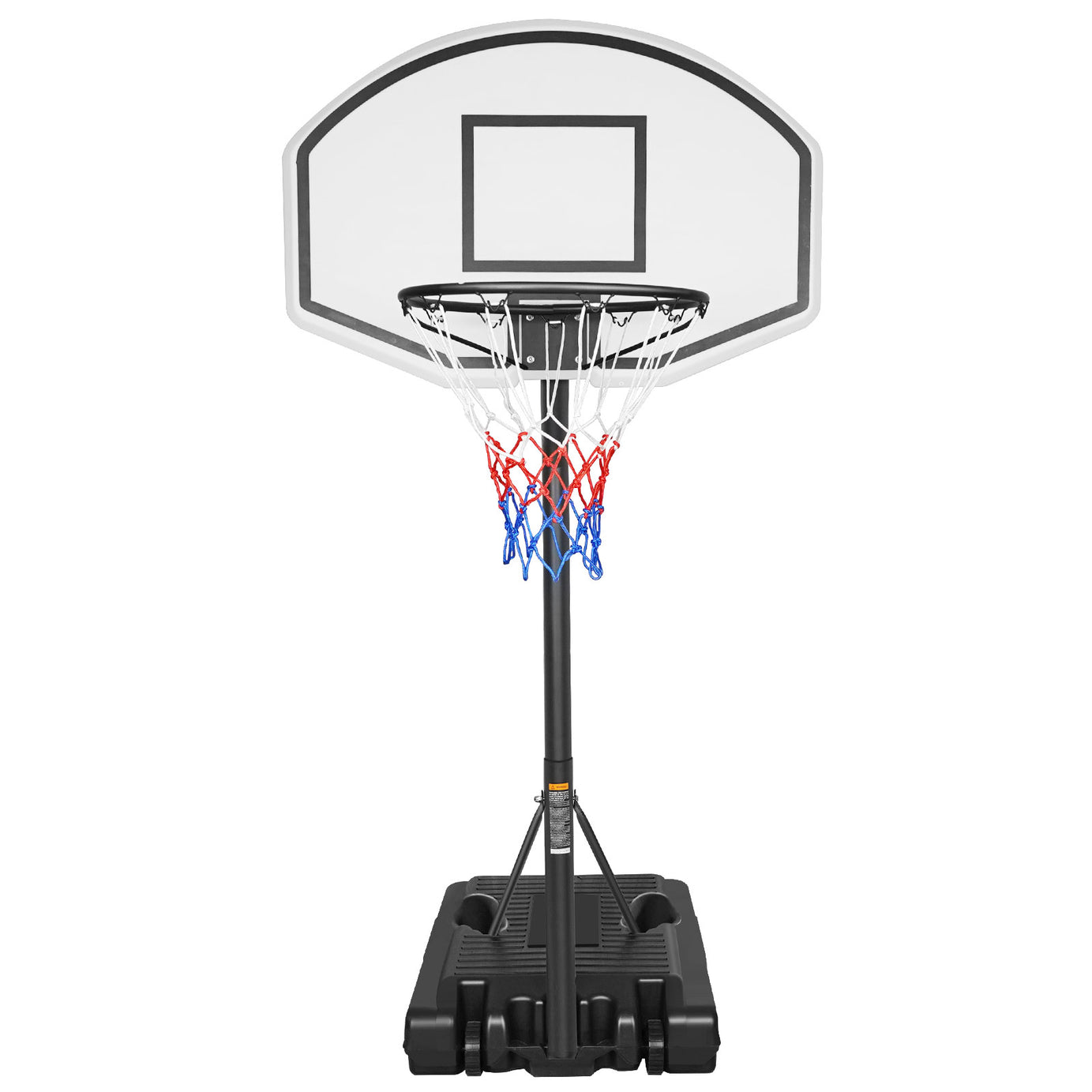 Portable Poolside Basketball Hoop Swimming Pool 3.1ft to 4.7ft Height-Adjustable Basketball System Goal Stand for Kids--1