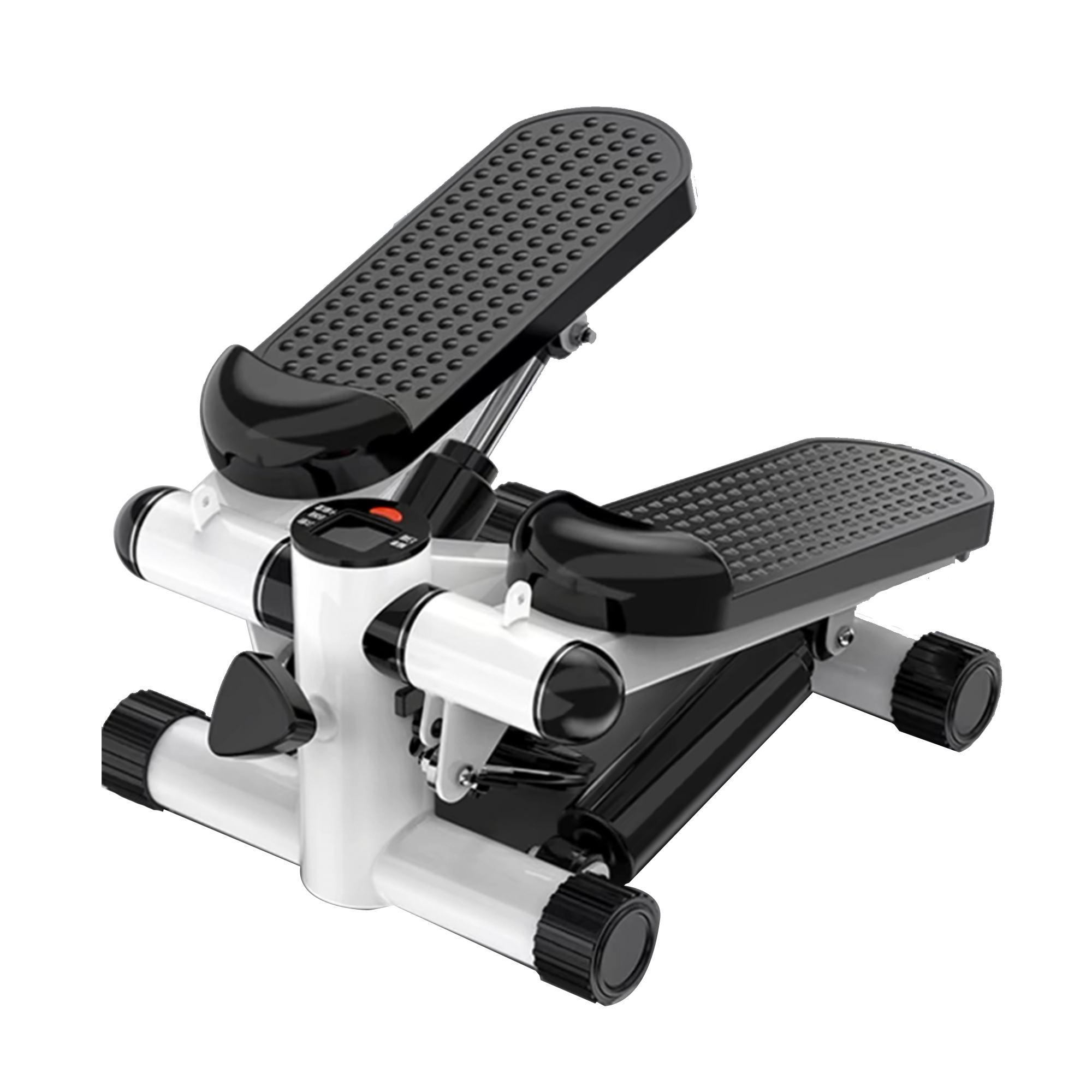 Mini Stepper for Exercise - 300 LBS Loading Capacity, Hydraulic Fitness Stepper with LCD Monitor--1