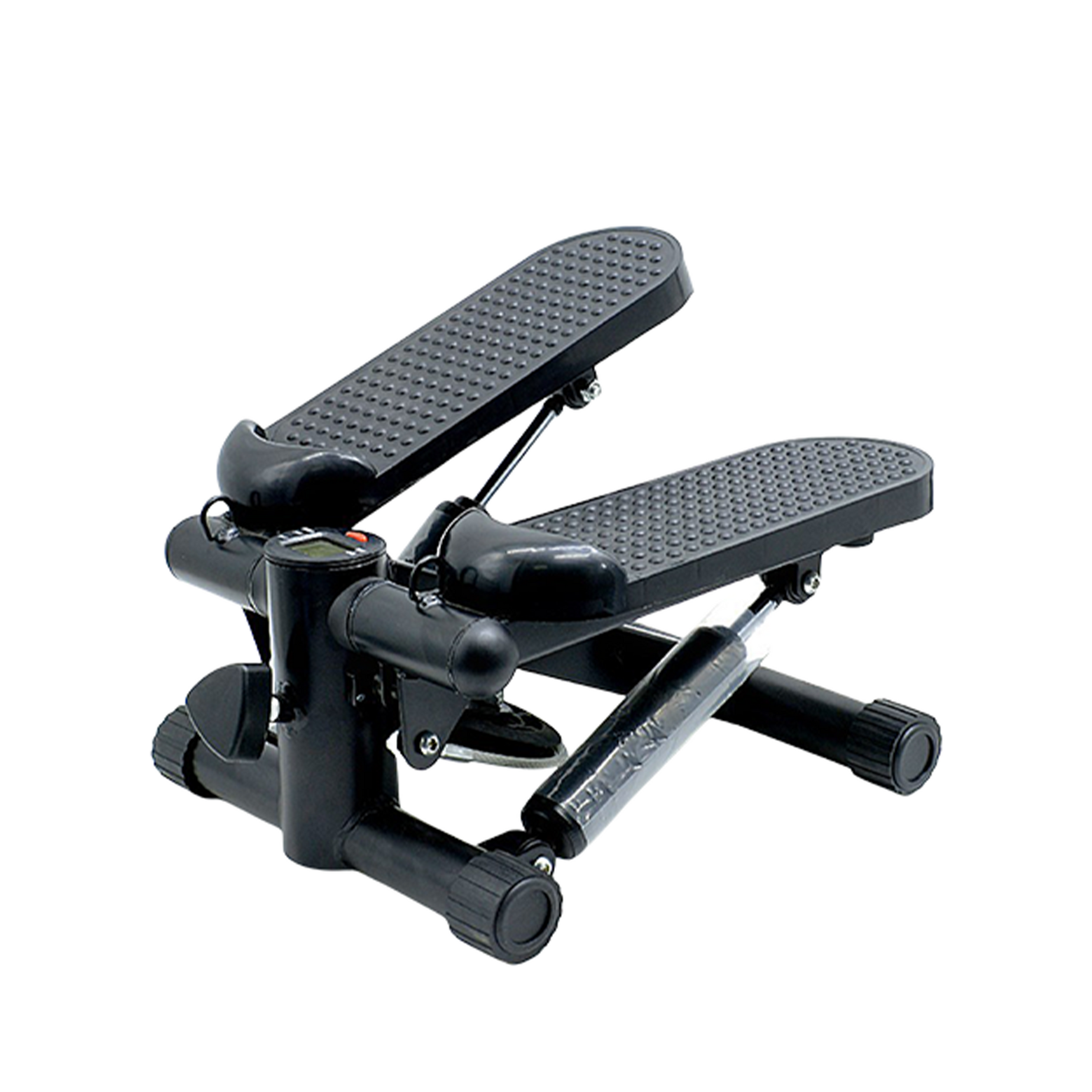 Mini Stepper for Exercise - 300 LBS Loading Capacity, Hydraulic Fitness Stepper with LCD Monitor--1