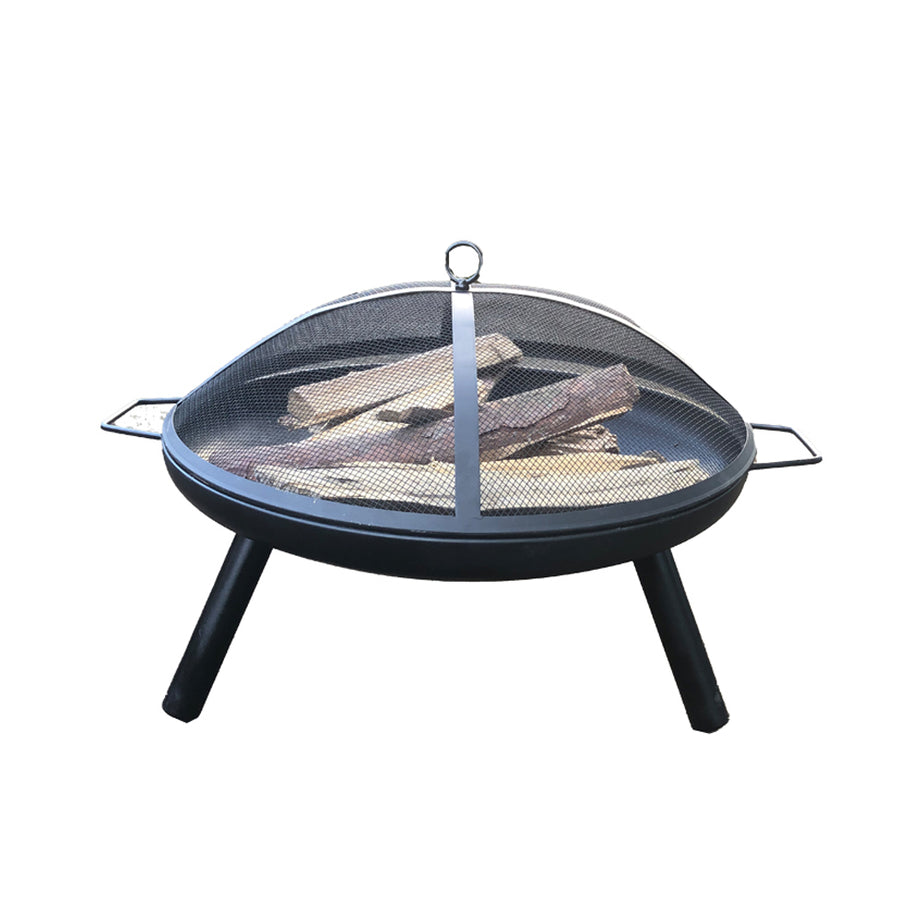 Fireplace Portable Fire Pit Grill Fire Pit Backyard Party Stove Round--1