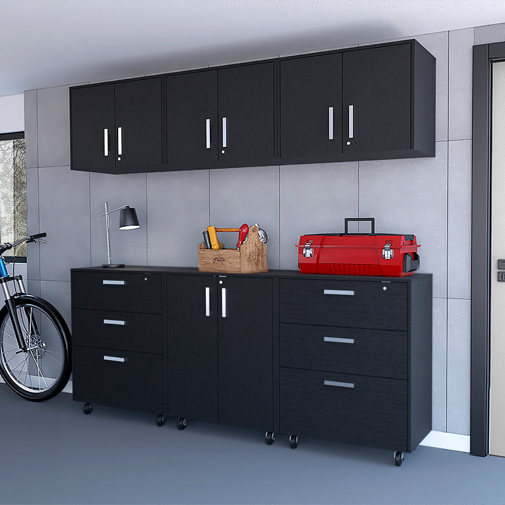 Jenna Black 6 Piece Garage Set--1