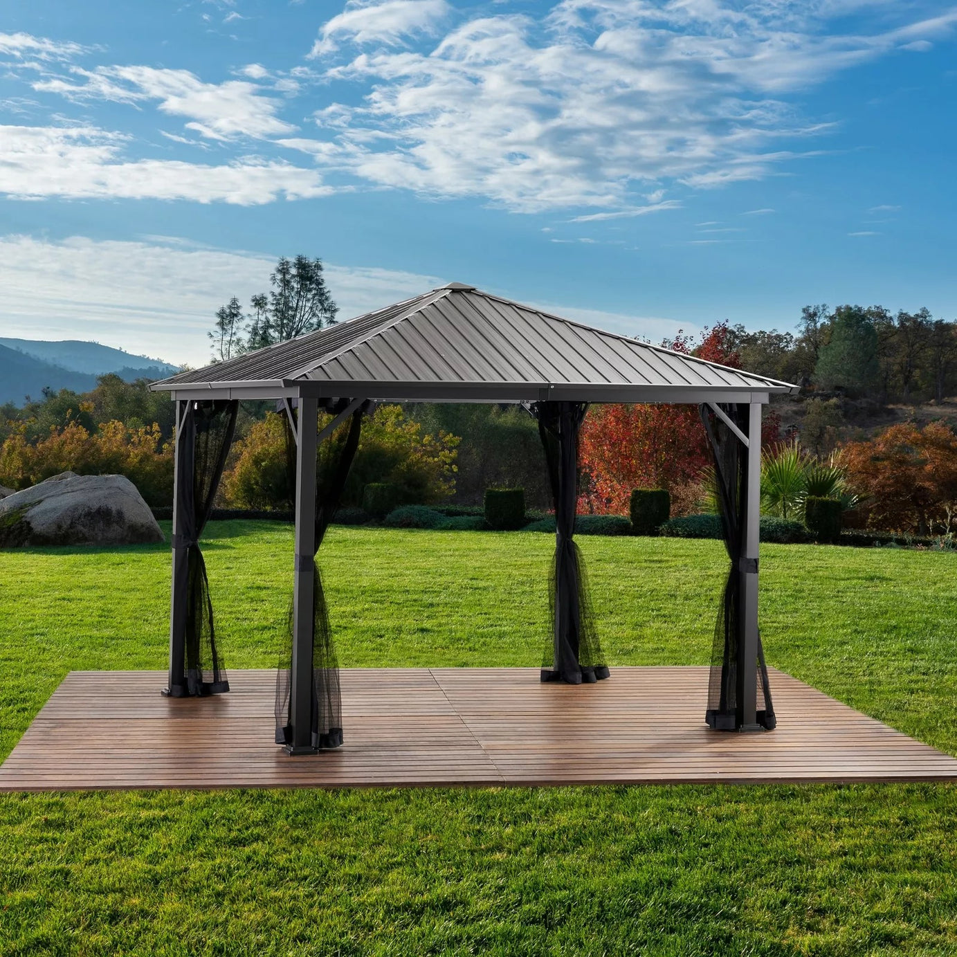 PABLO 10 x 10 FT. GAZEBO--1