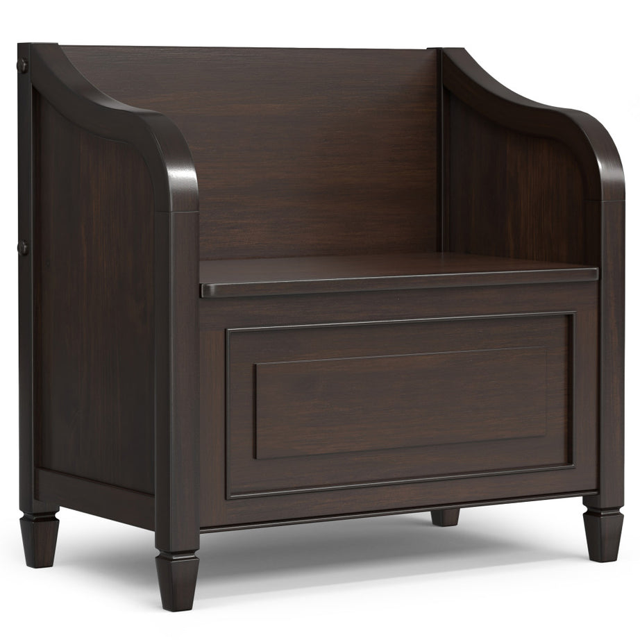 Connaught Small Entryway Storage Bench--1