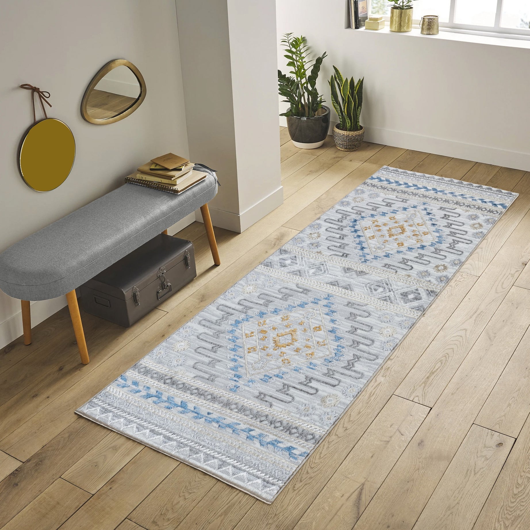 Legacy GC_CAM8001 Multi 2 ft. 7 in. x 7 ft. Area Rug--1