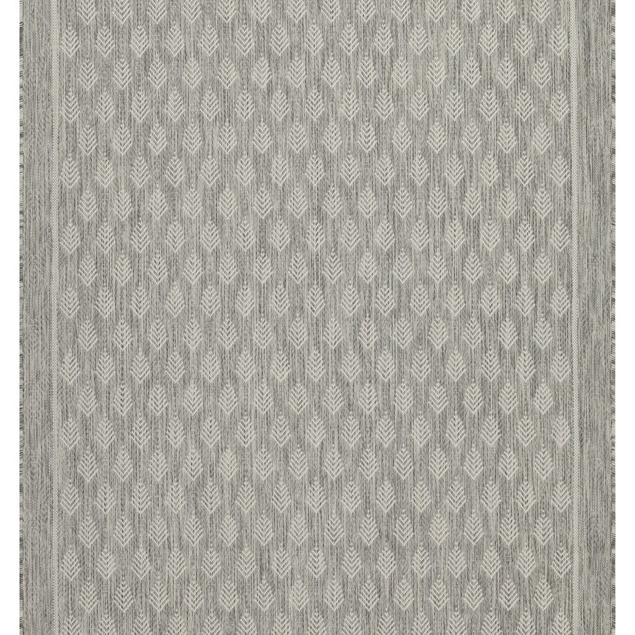 Sunshine GC_HAR2009 Silver 5 ft. 3 in. x 7 ft. 3 in. Indoor/Outdoor Area Rug--1