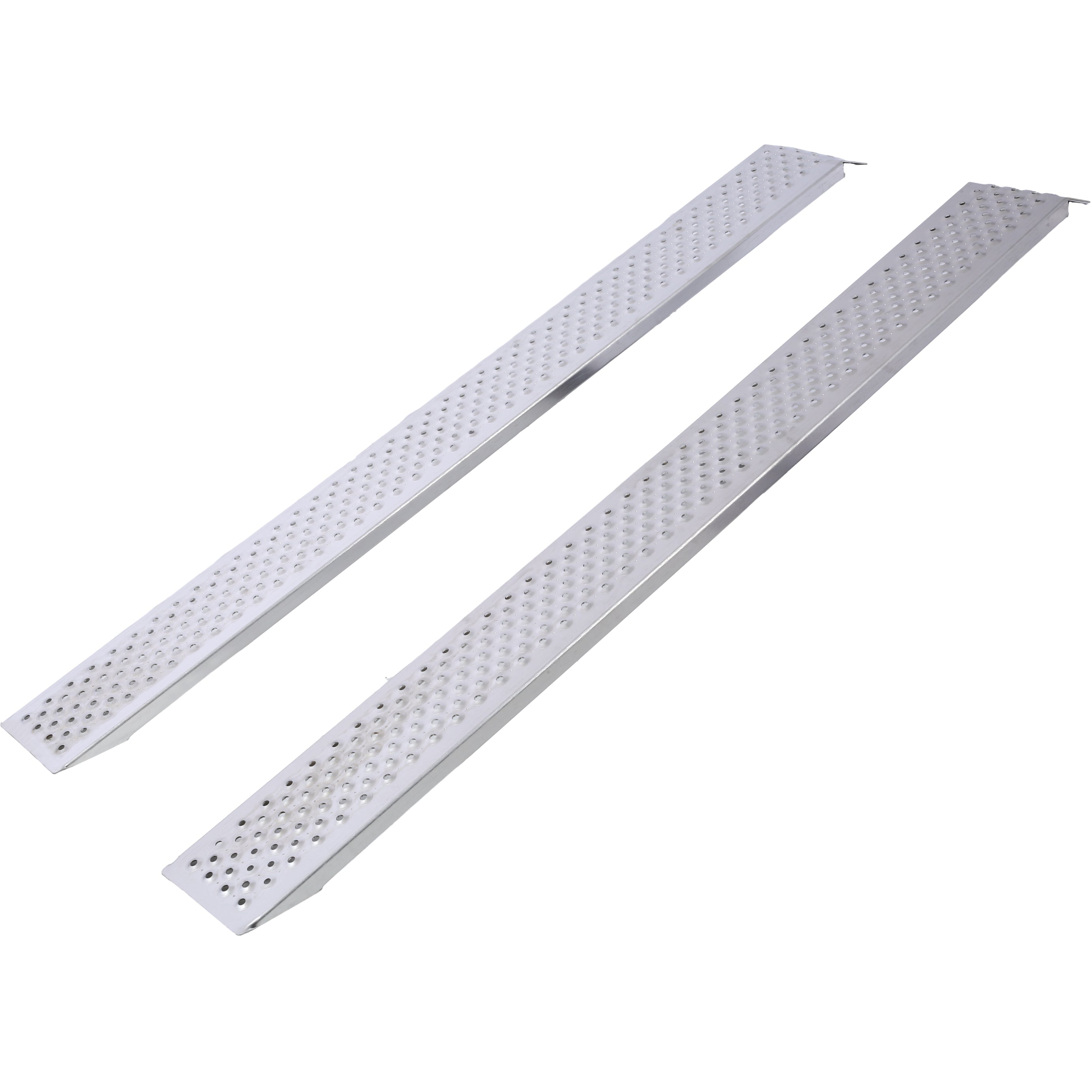 Aluminum Ramps,78"Lx8.5"W Lightweight Loading Ramps,880lbs/PR Capacity,Atv Ramps for Pickup Trucks,Lawn Mower,Portable Ramp for Motorcycle, Truck, Dirt Bike,Quad,Snow  Blower,Golf Cart,2PCS--1