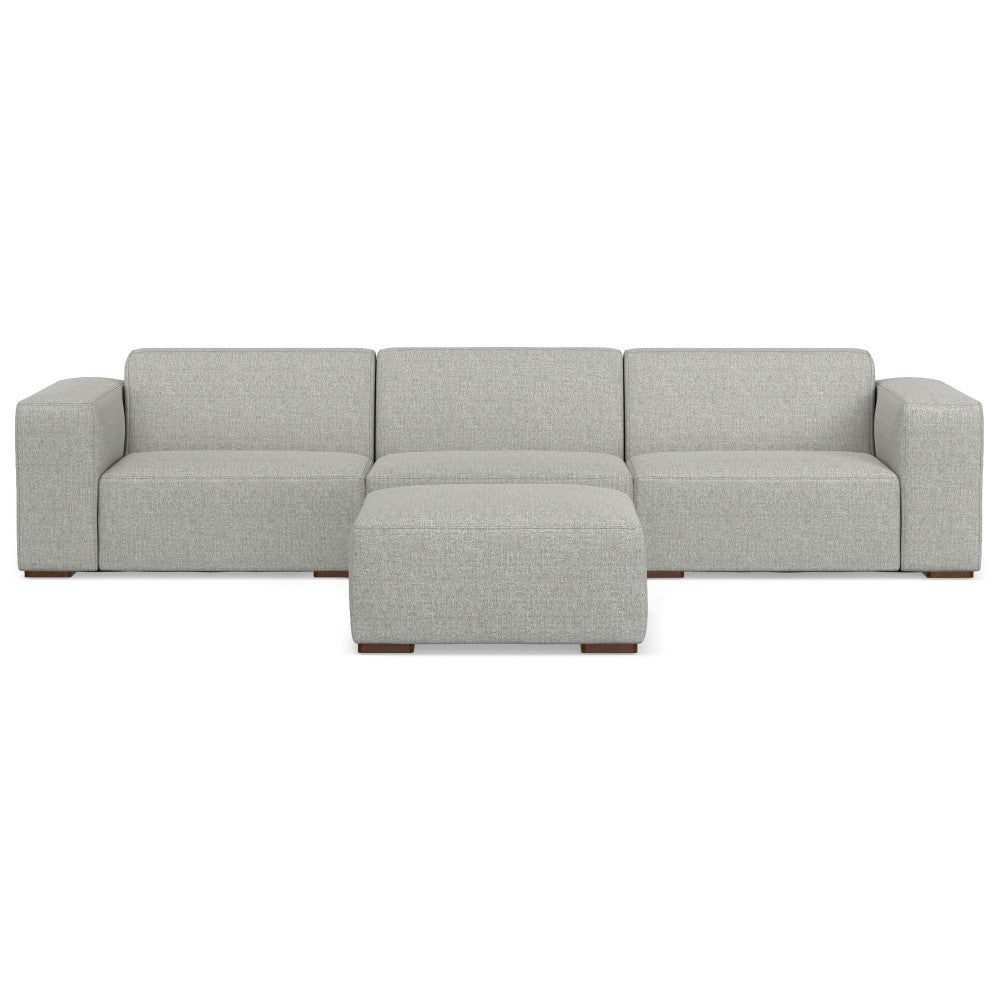 Rex 3 Seater Sofa and Ottoman--1