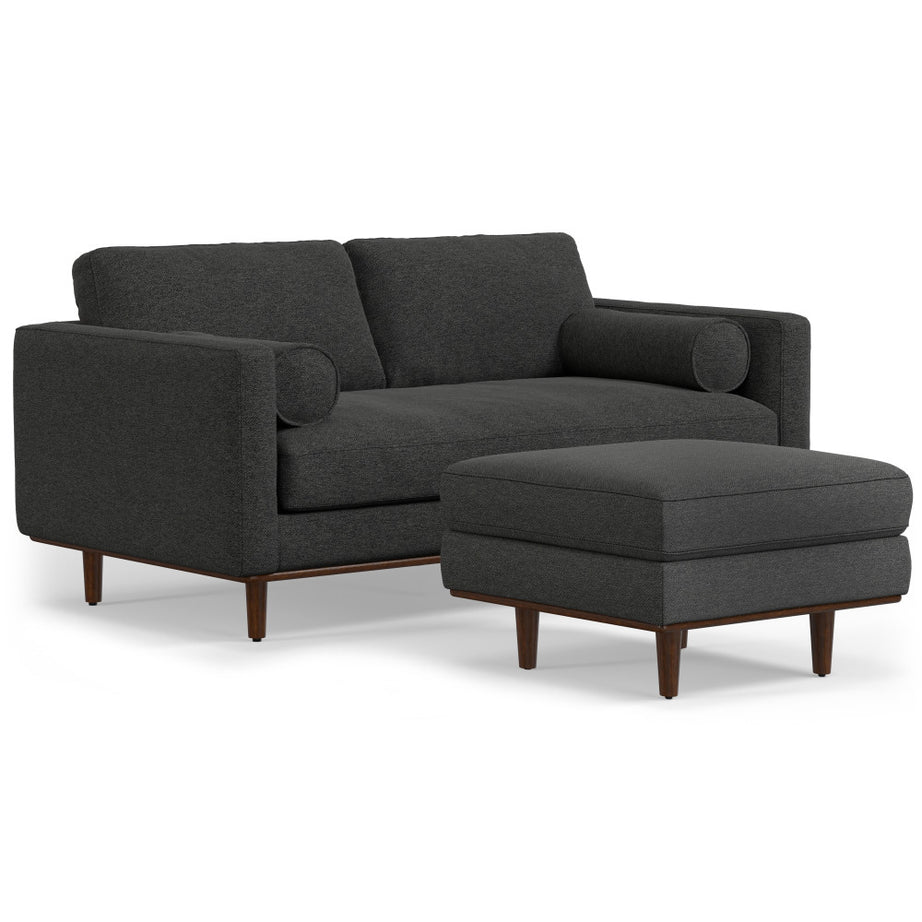 Morrison 72-inch Sofa and Ottoman Set--1