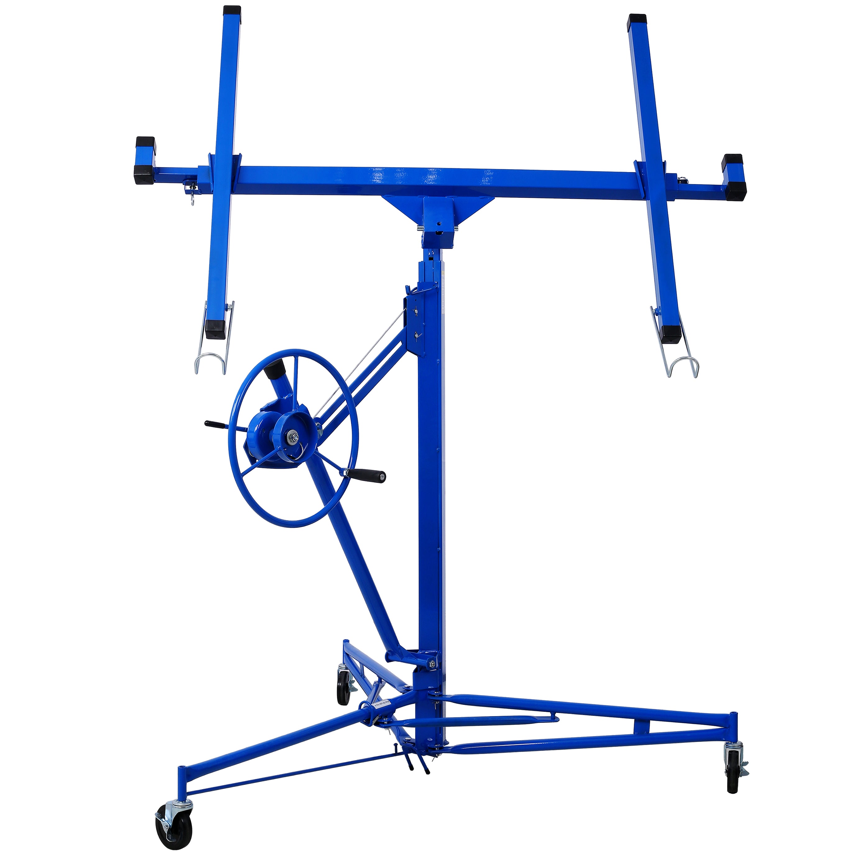 Drywall Panel hoist Drywall Lift Rolling Panel Hoist Jack Lifter 16ft blue color--1