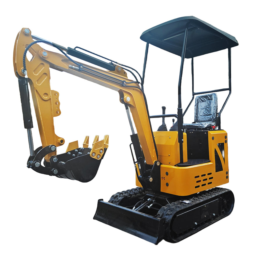 For Garden, Farms, Parks, Roads – Ideal for  Mini crawler excavator excavator engine power 13.5hp 2205lb 0.02 cbm Bucket--1