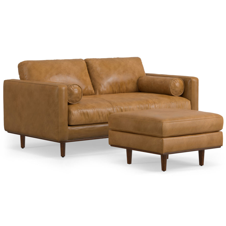 Morrison 72-inch Sofa and Ottoman Set--1